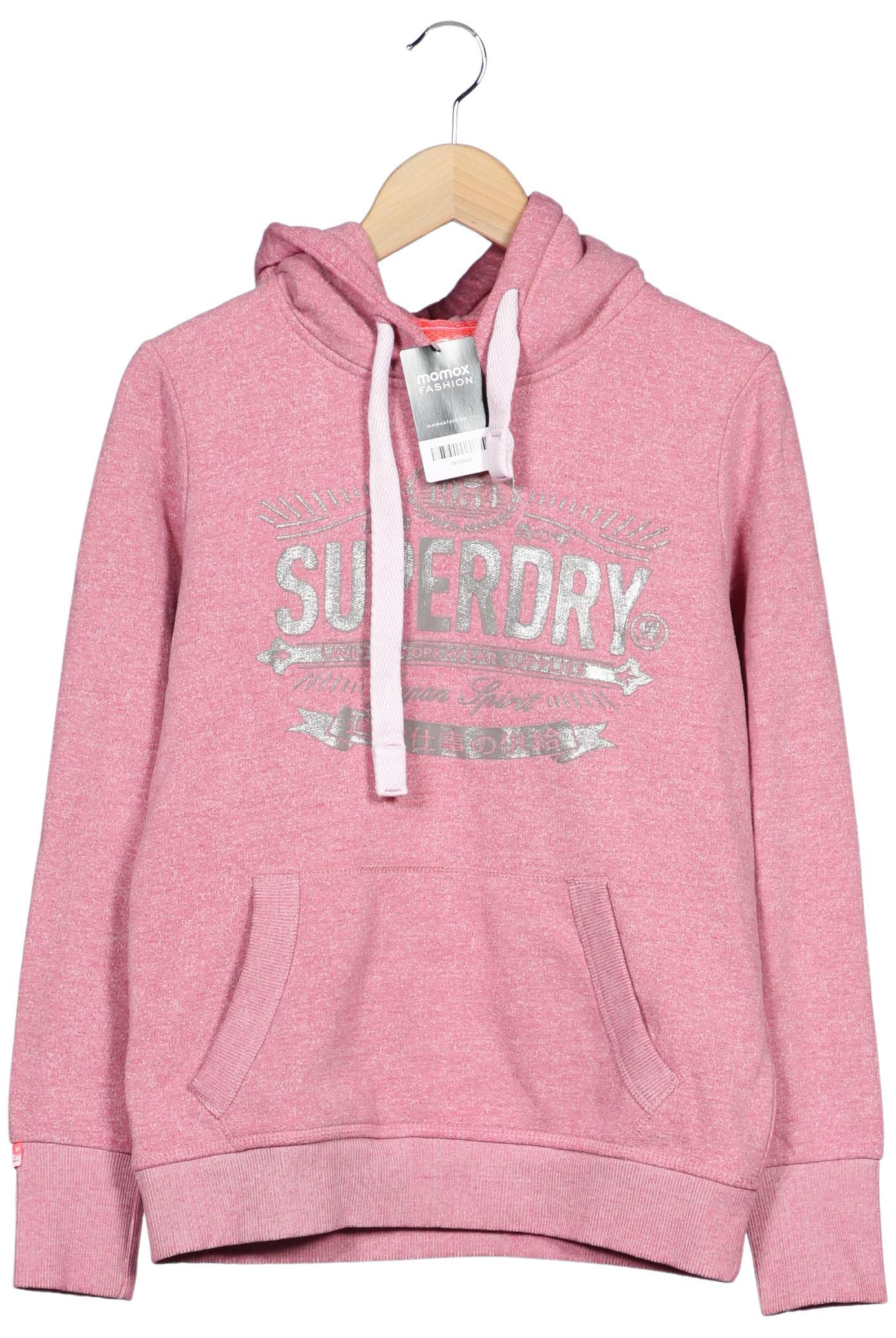 

Superdry Damen Kapuzenpullover, pink, Gr. 42