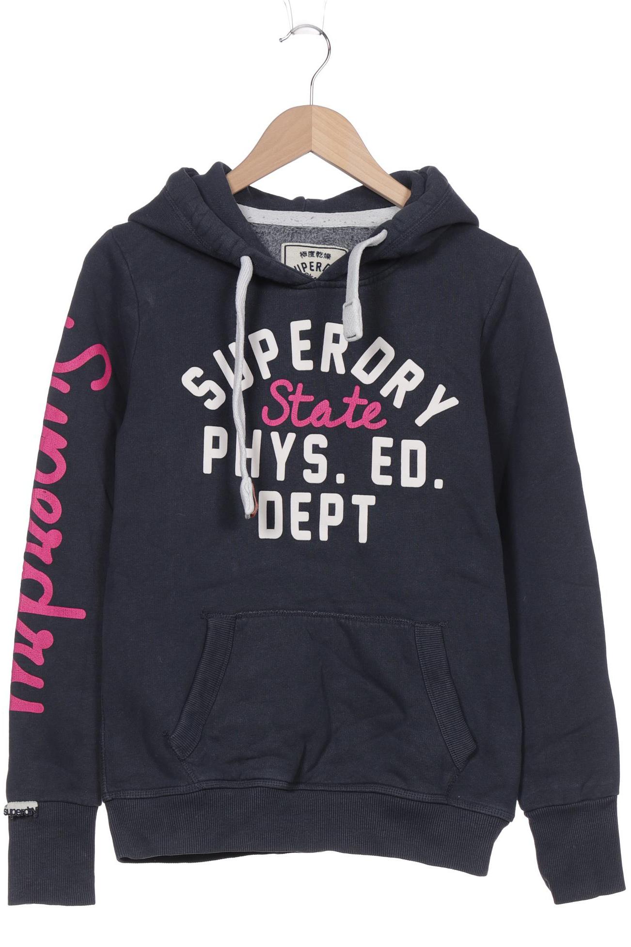 

Superdry Damen Kapuzenpullover, blau