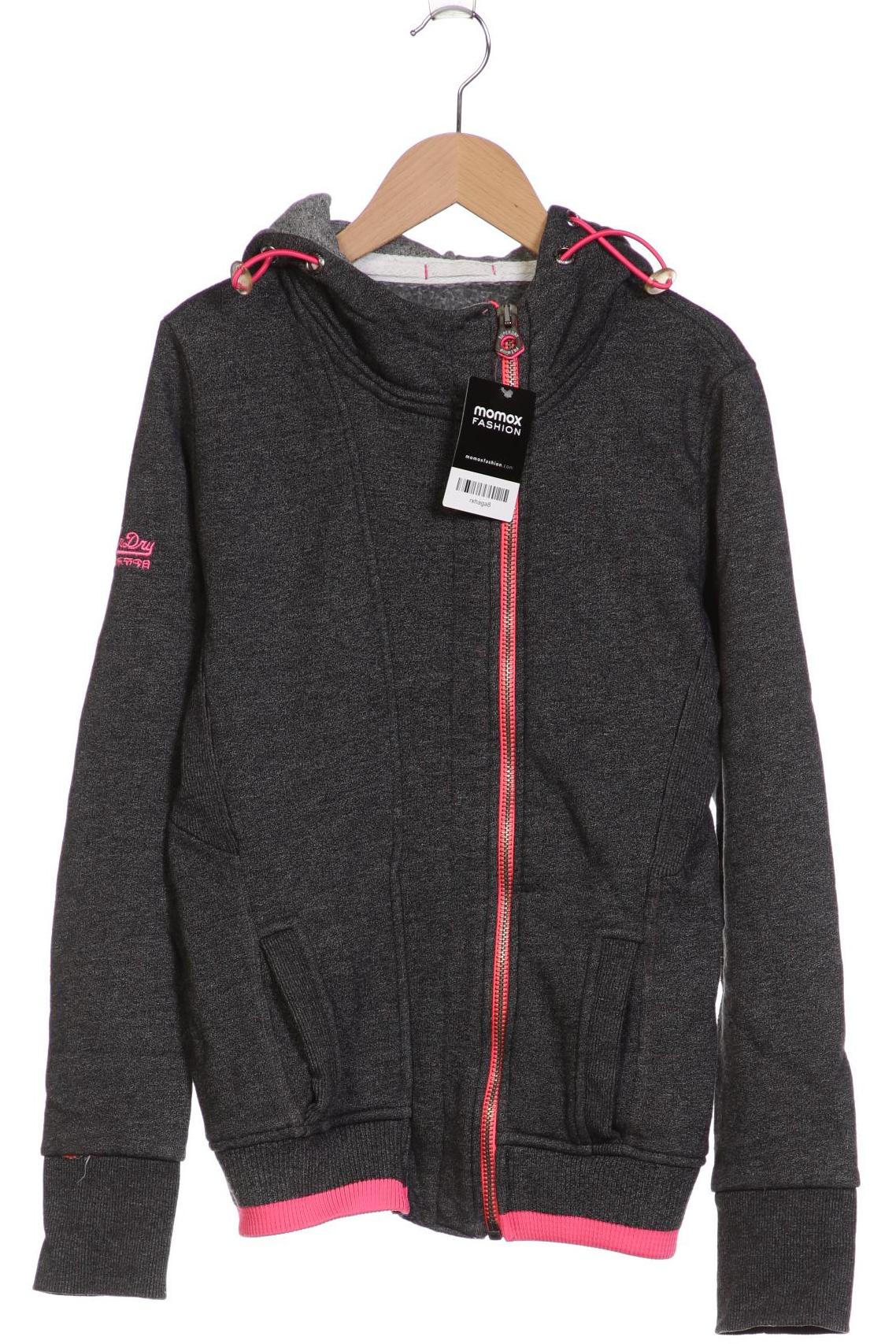 

Superdry Damen Kapuzenpullover, grau, Gr. 38