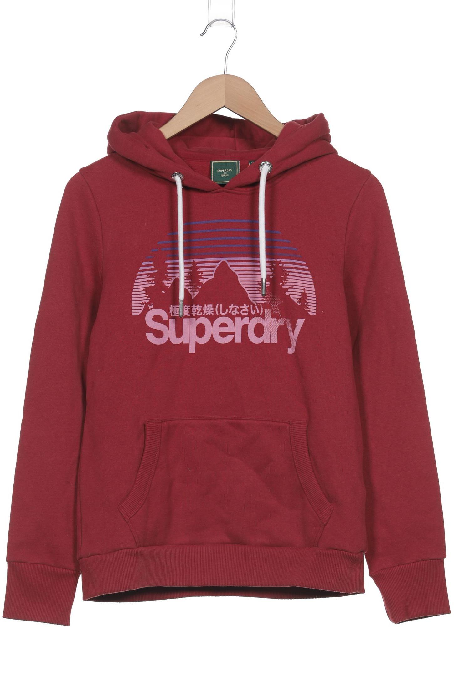 

Superdry Damen Kapuzenpullover, rot, Gr. 40
