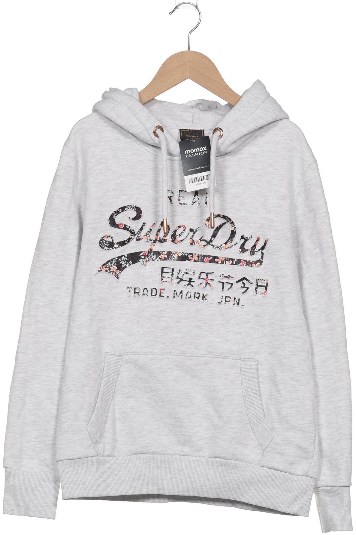 

Superdry Damen Kapuzenpullover, grau, Gr. 40