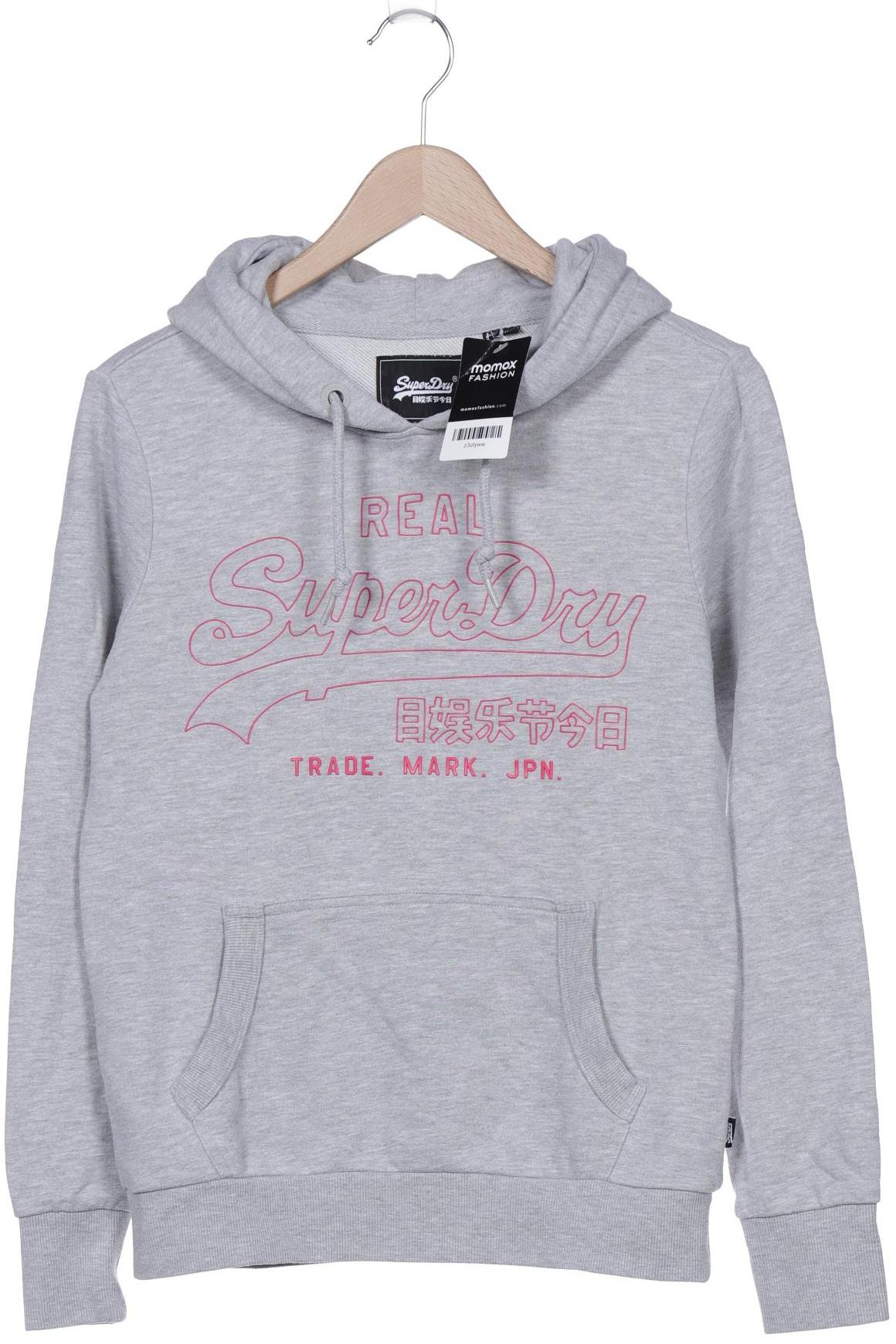 

Superdry Damen Kapuzenpullover, grau, Gr. 40