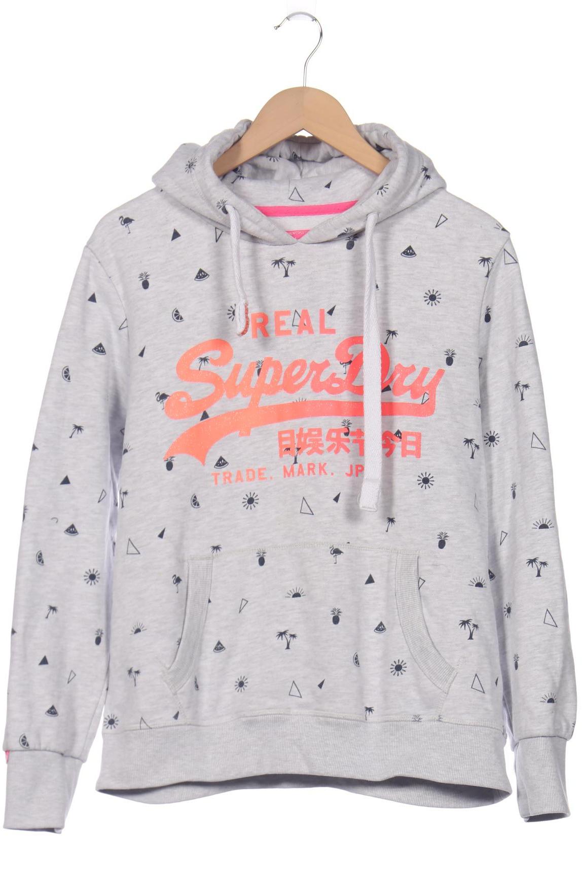 

Superdry Damen Kapuzenpullover, grau