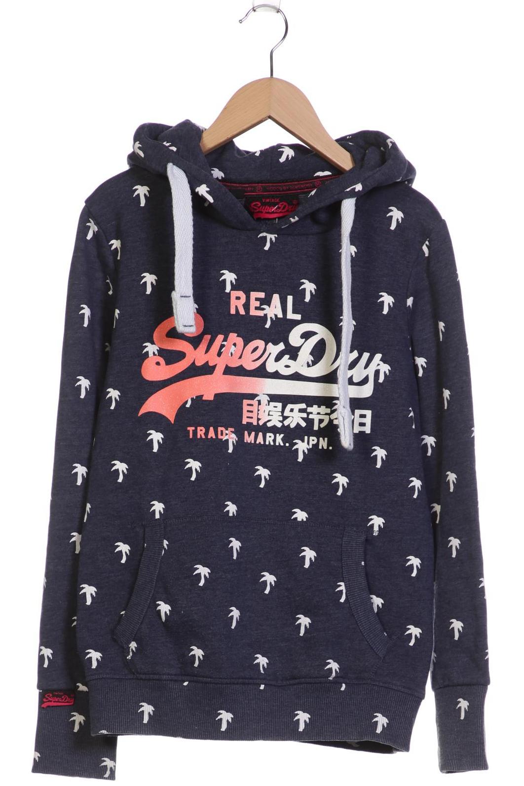 

Superdry Damen Kapuzenpullover, marineblau, Gr. 36