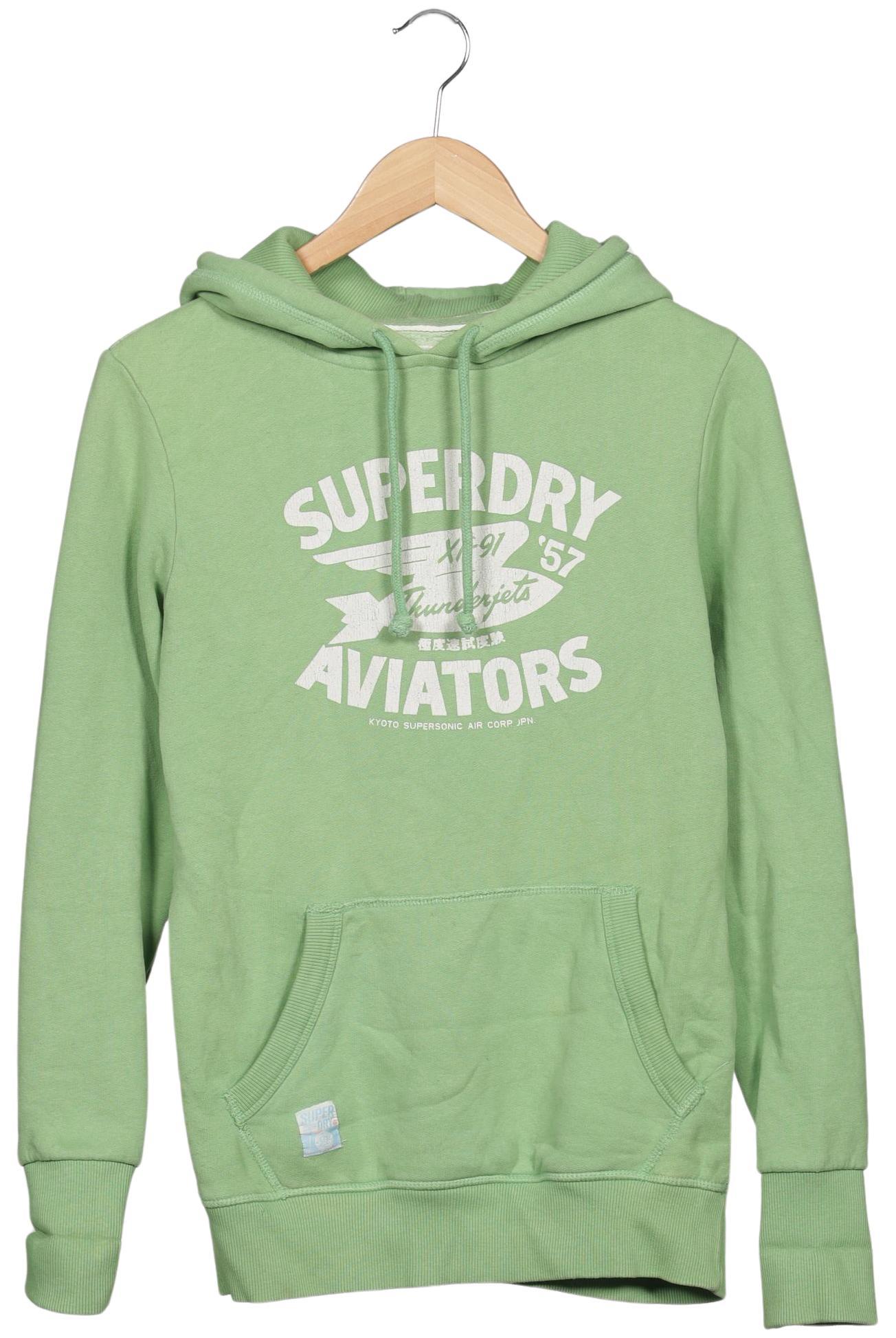 

Superdry Damen Kapuzenpullover, hellgrün, Gr. 38