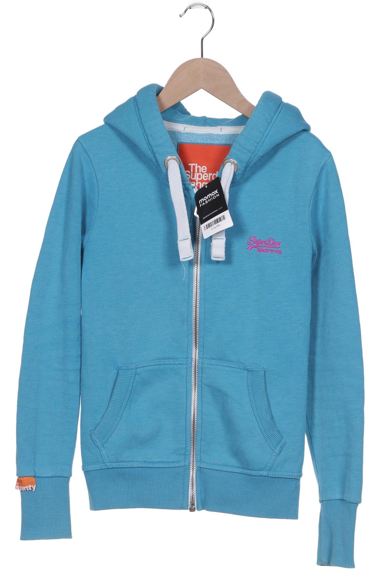

Superdry Damen Kapuzenpullover, blau