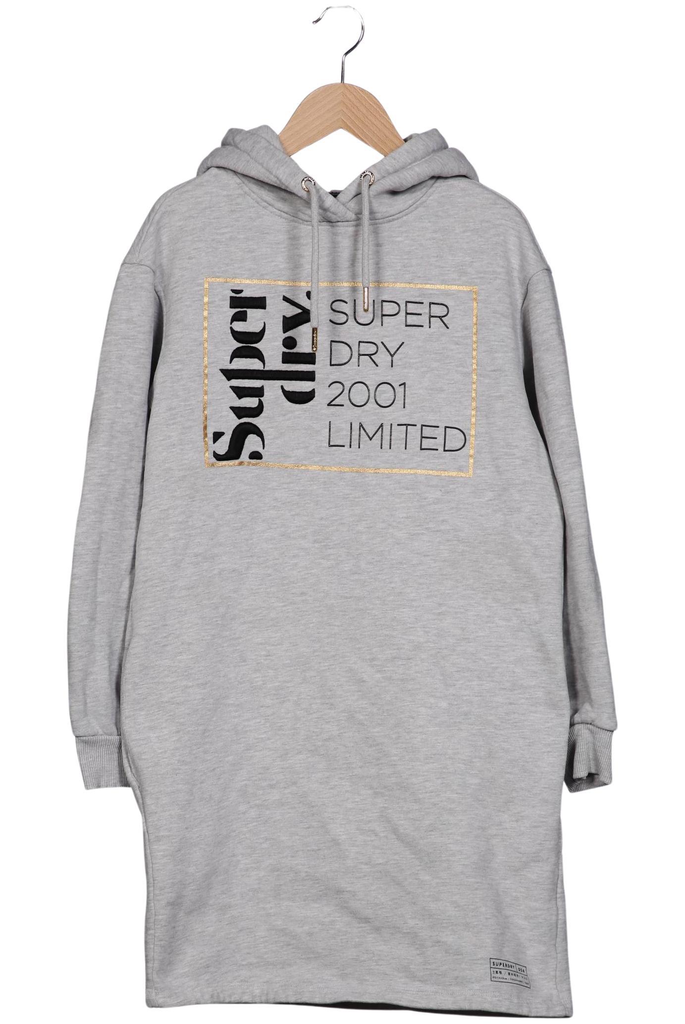 

Superdry Damen Kapuzenpullover, grau, Gr. 34