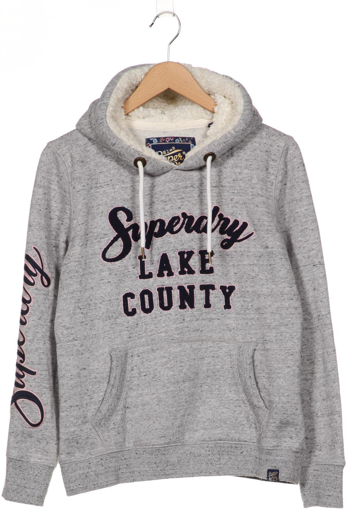 

Superdry Damen Kapuzenpullover, grau