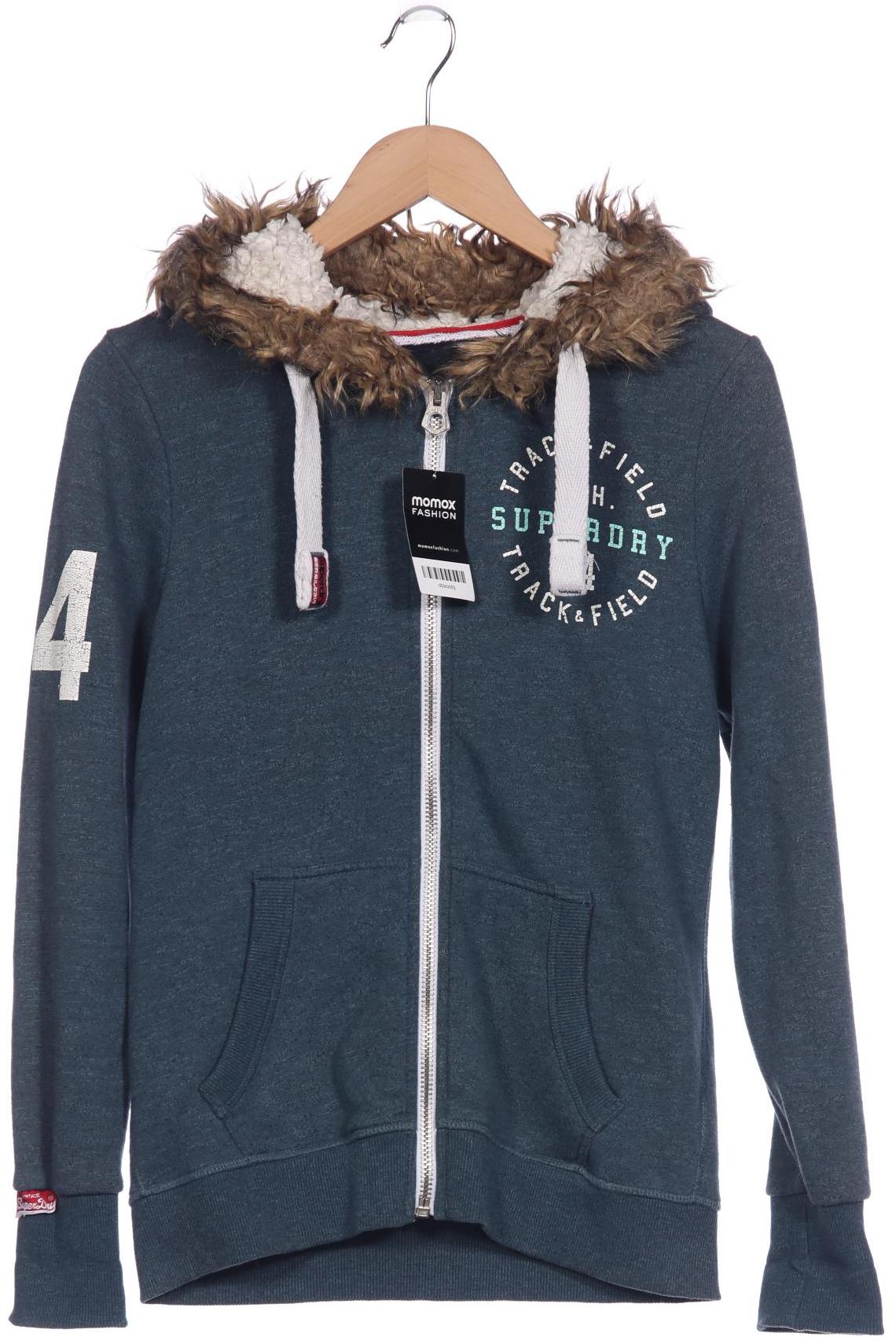 

Superdry Damen Kapuzenpullover, türkis, Gr. 42