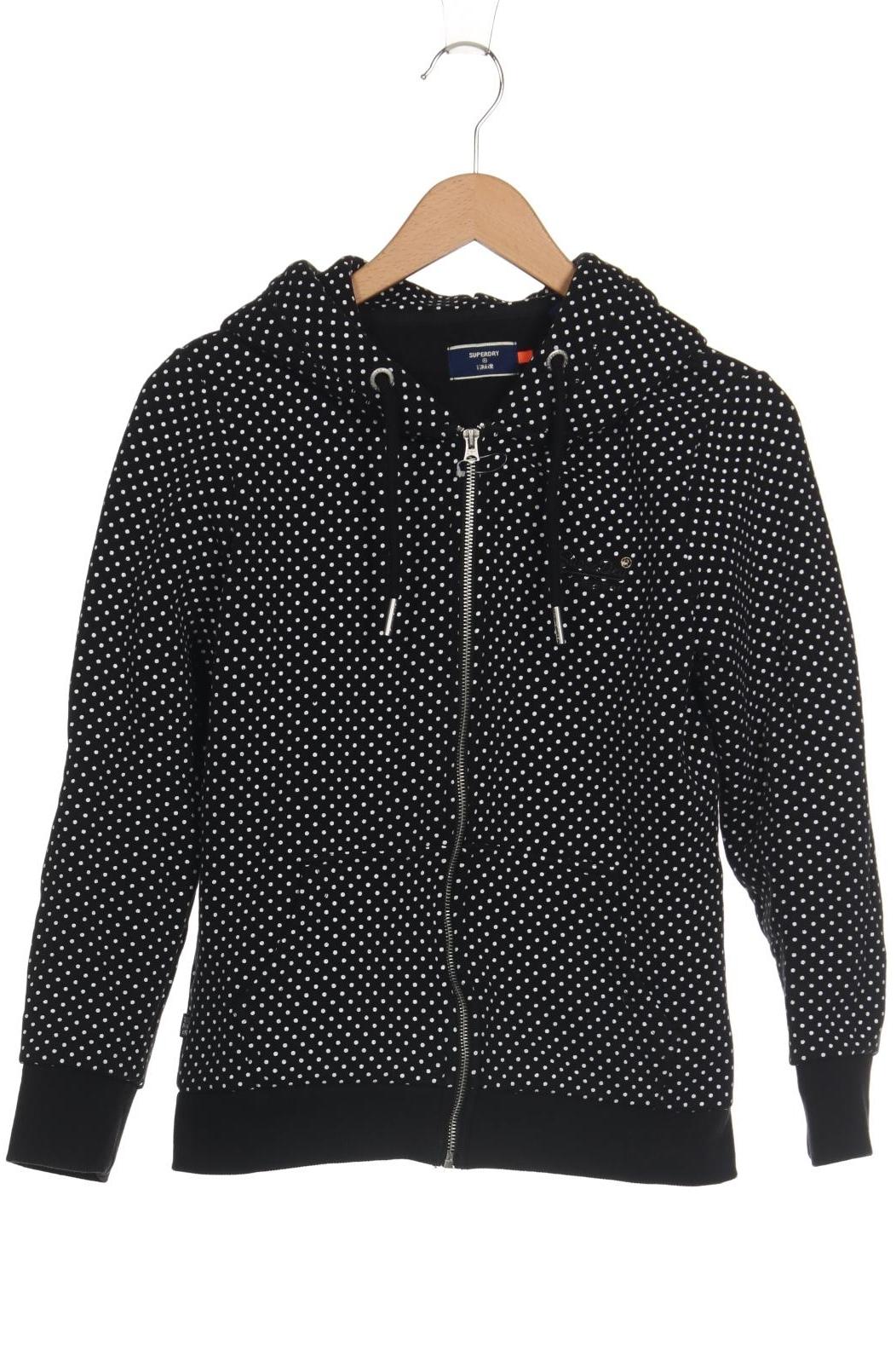 

Superdry Damen Kapuzenpullover, schwarz, Gr. 38
