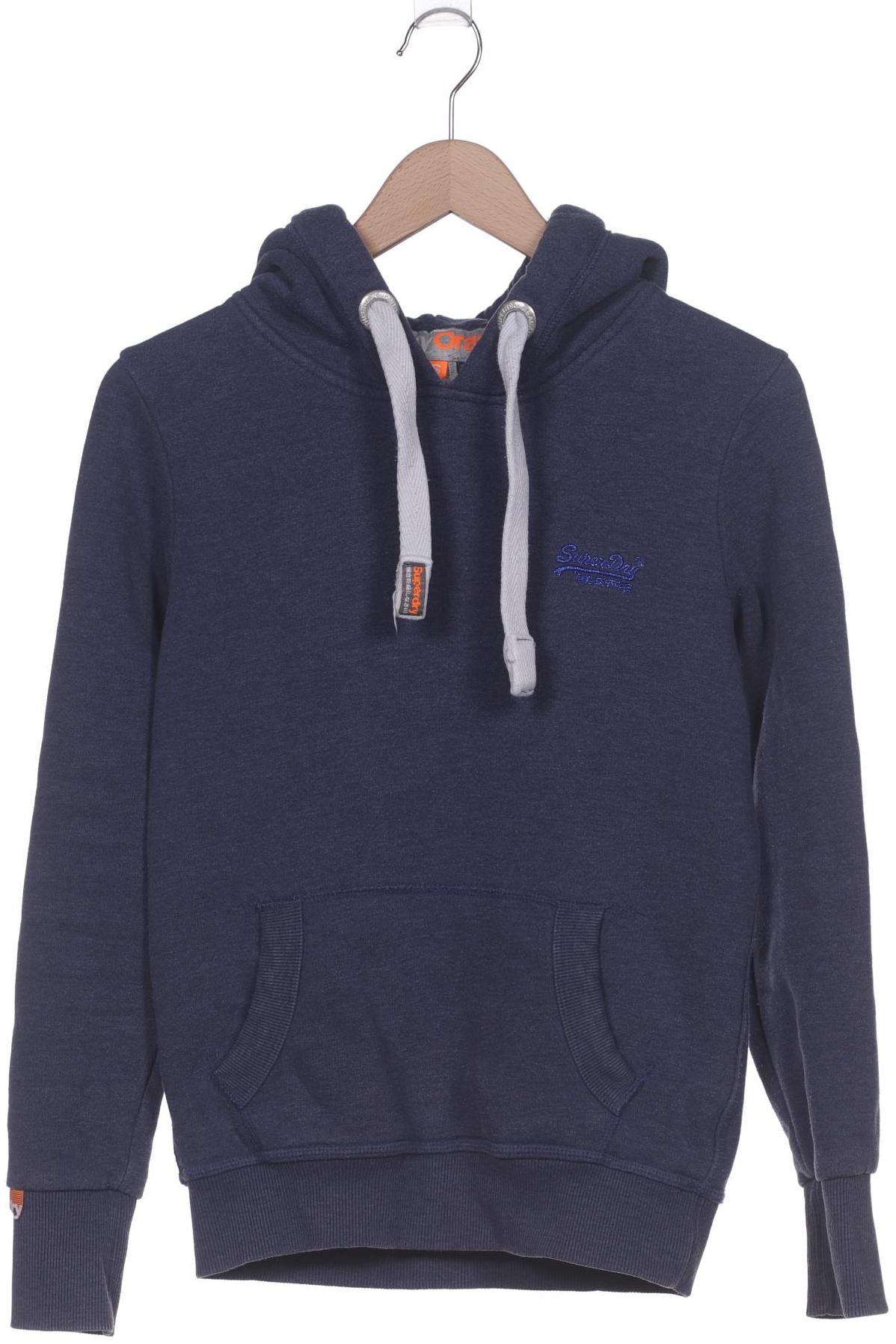 

Superdry Damen Kapuzenpullover, blau, Gr. 36
