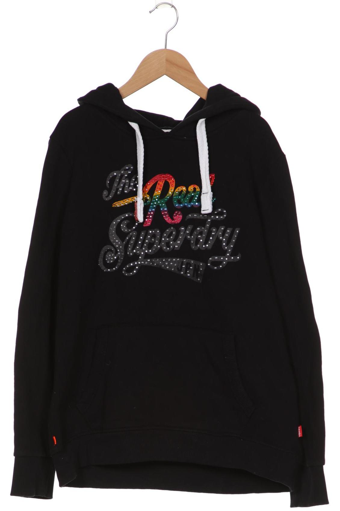 

Superdry Damen Kapuzenpullover, schwarz