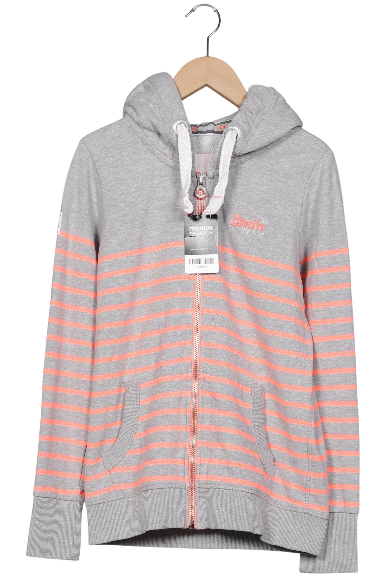 

Superdry Damen Kapuzenpullover, grau, Gr. 38