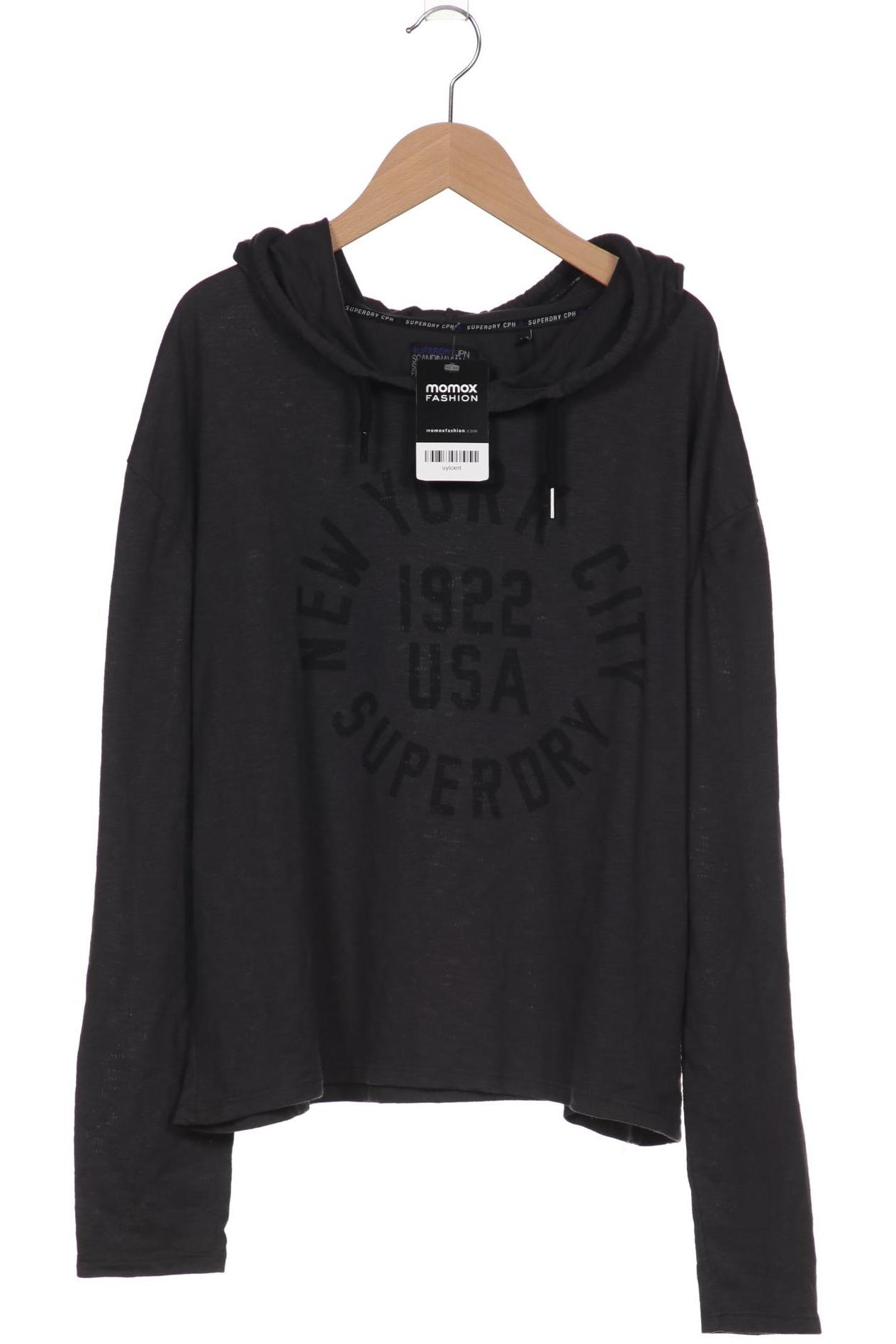 

Superdry Damen Kapuzenpullover, grau, Gr. 44