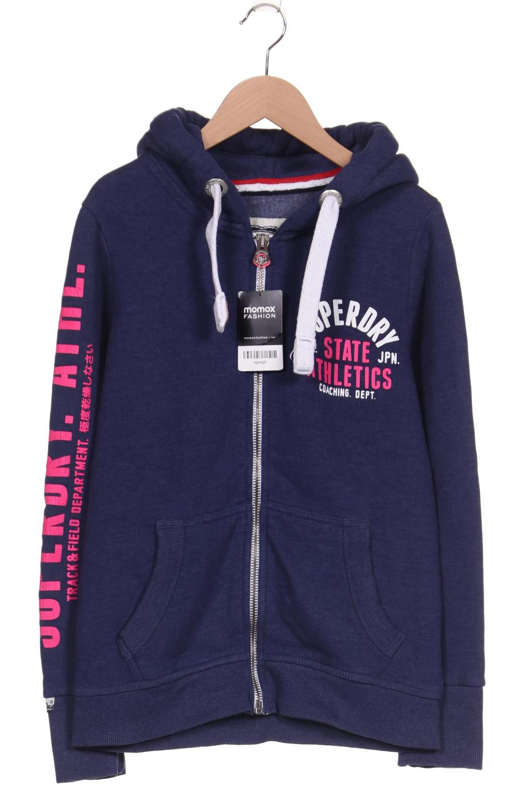 

Superdry Damen Kapuzenpullover, blau