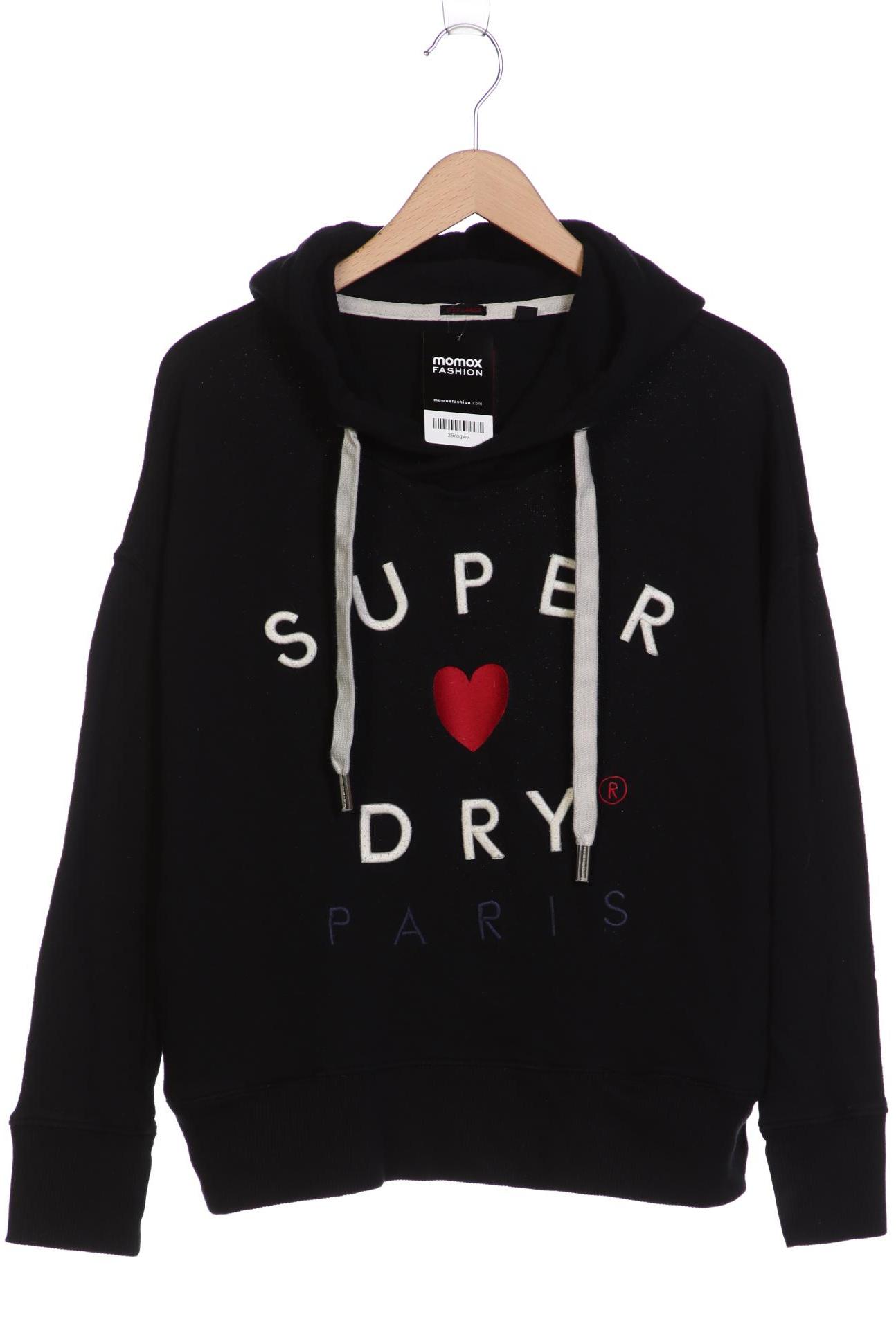 

Superdry Damen Kapuzenpullover, schwarz