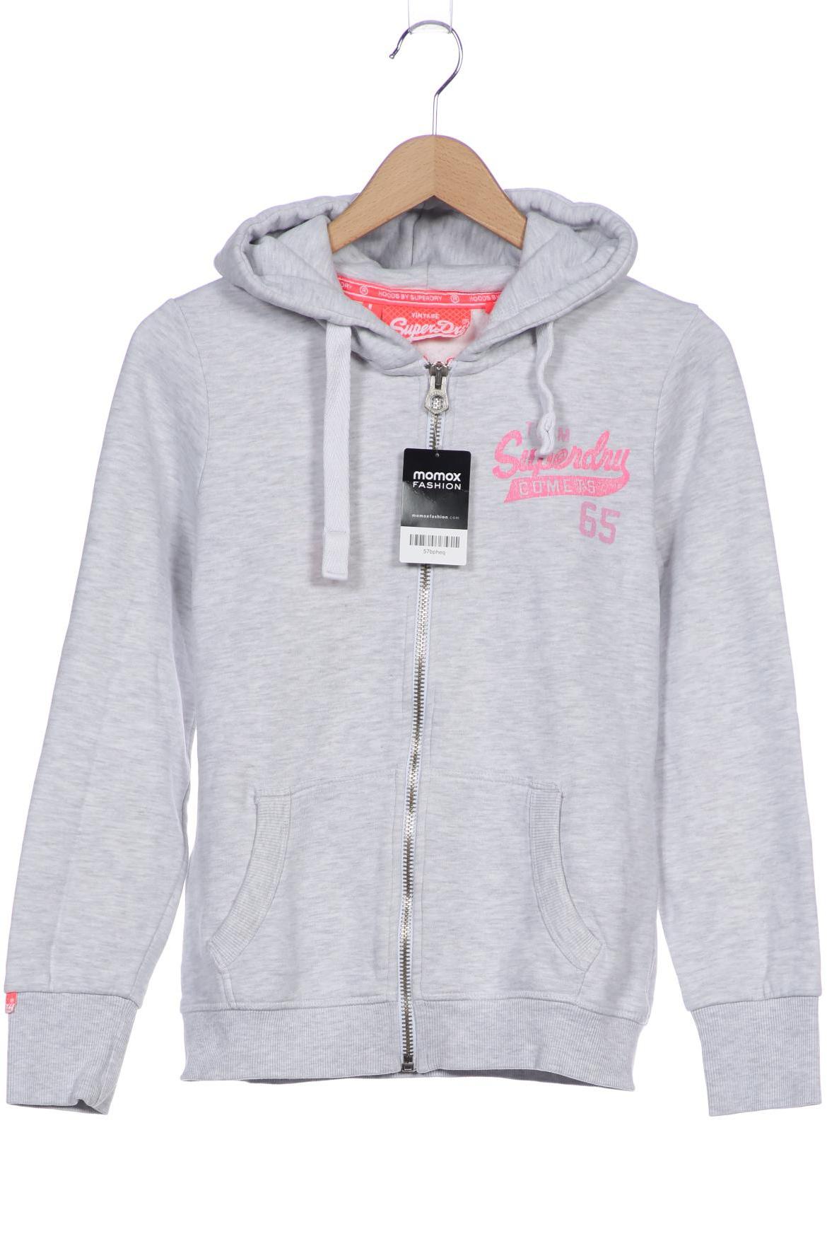 

Superdry Damen Kapuzenpullover, grau, Gr. 42