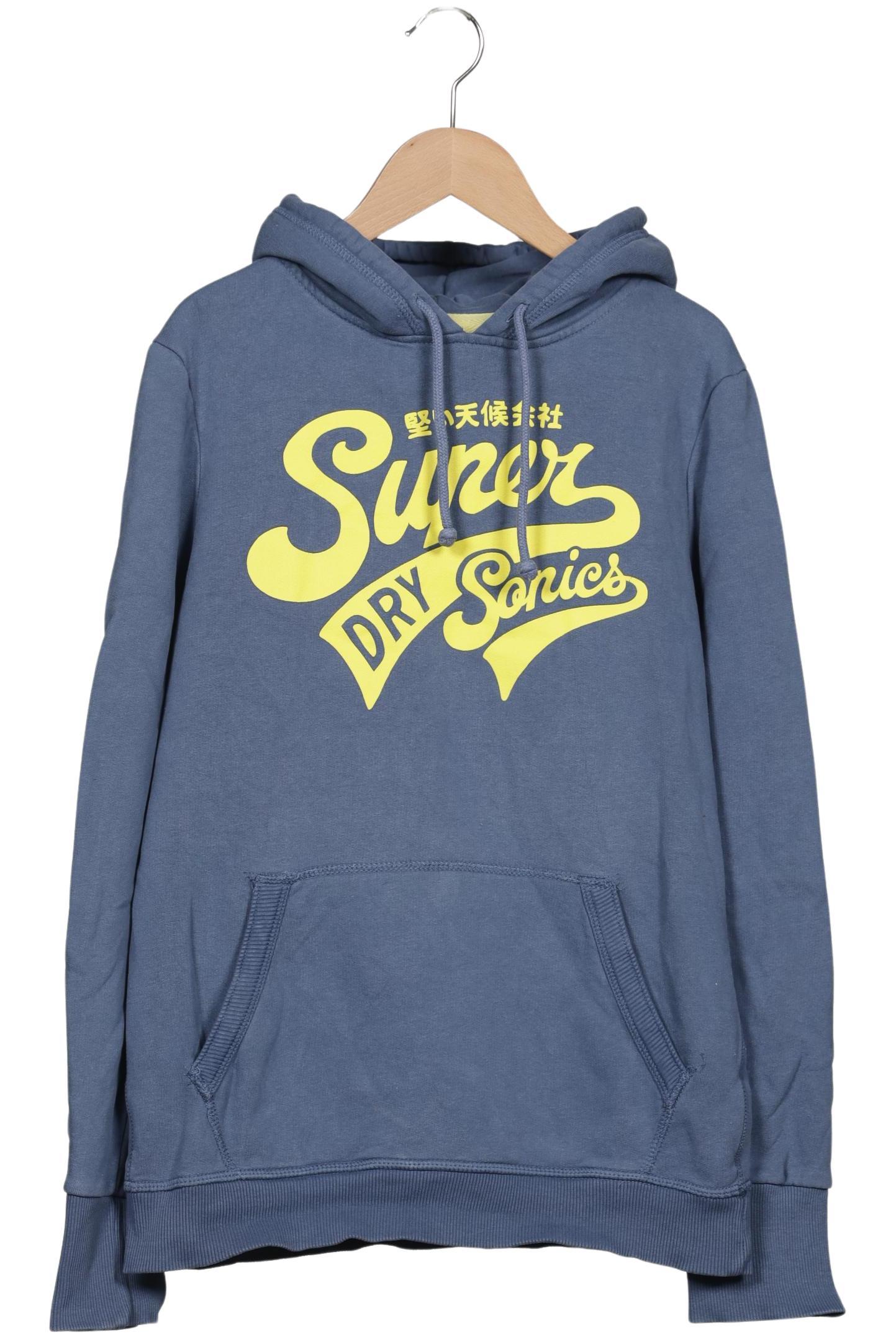 

Superdry Damen Kapuzenpullover, blau, Gr. 42