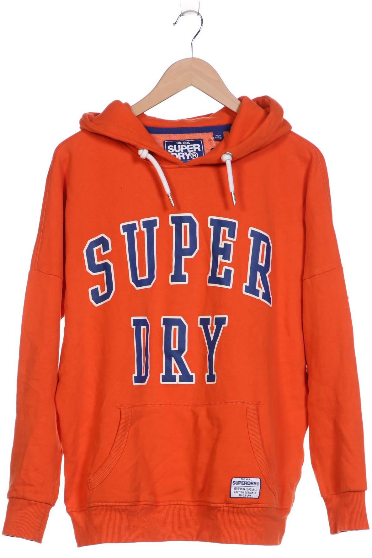 

Superdry Damen Kapuzenpullover, orange, Gr. 38