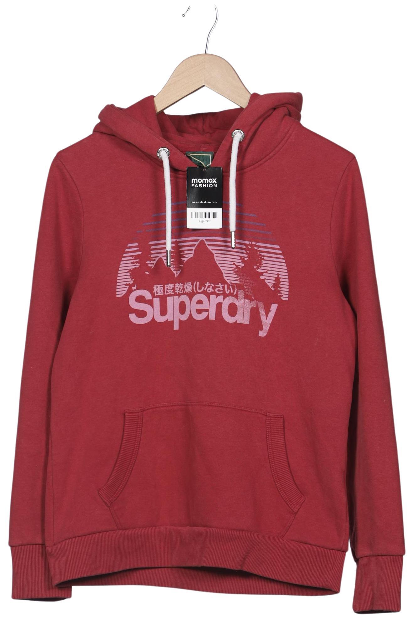 

Superdry Damen Kapuzenpullover, rot, Gr. 42