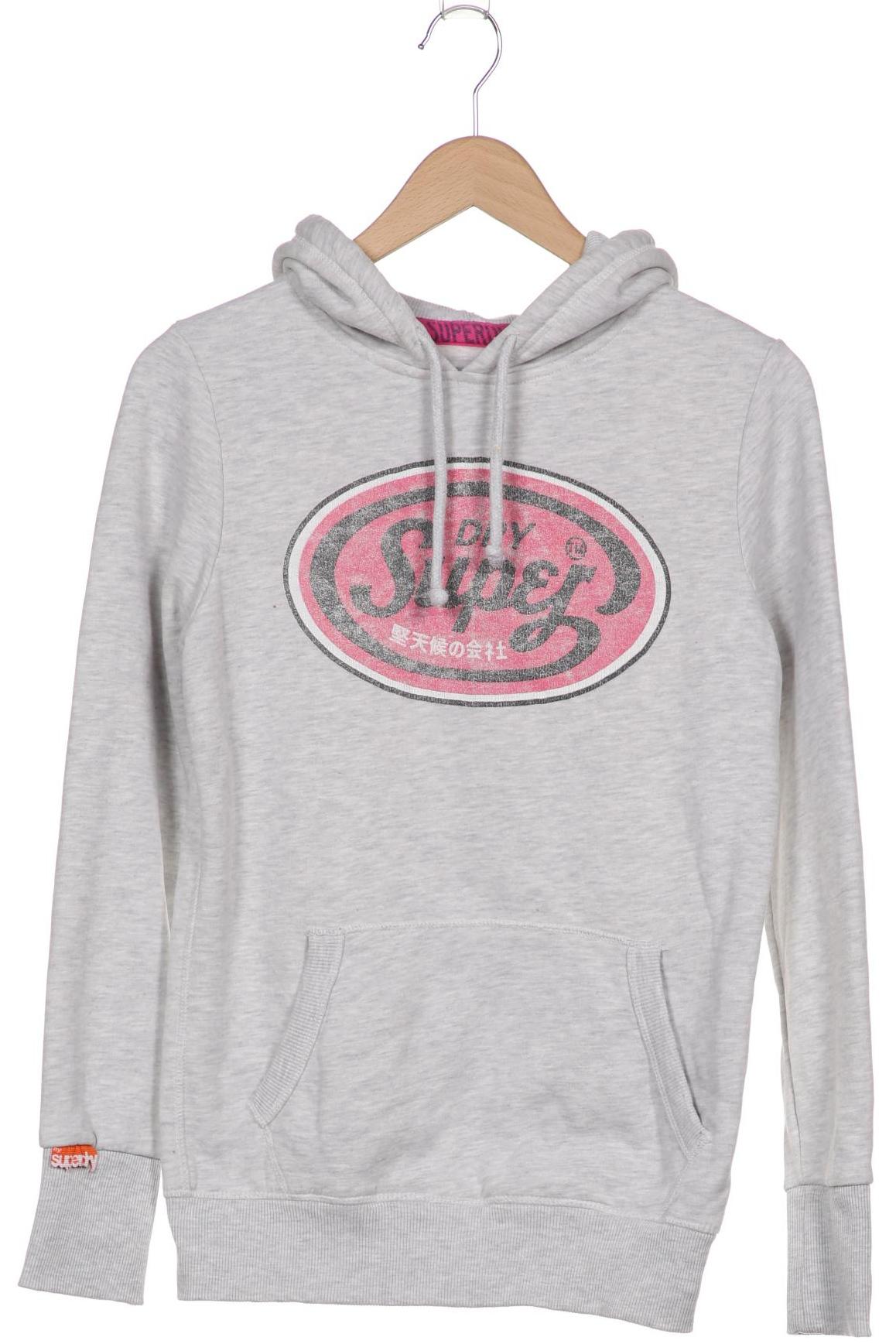 

Superdry Damen Kapuzenpullover, grau