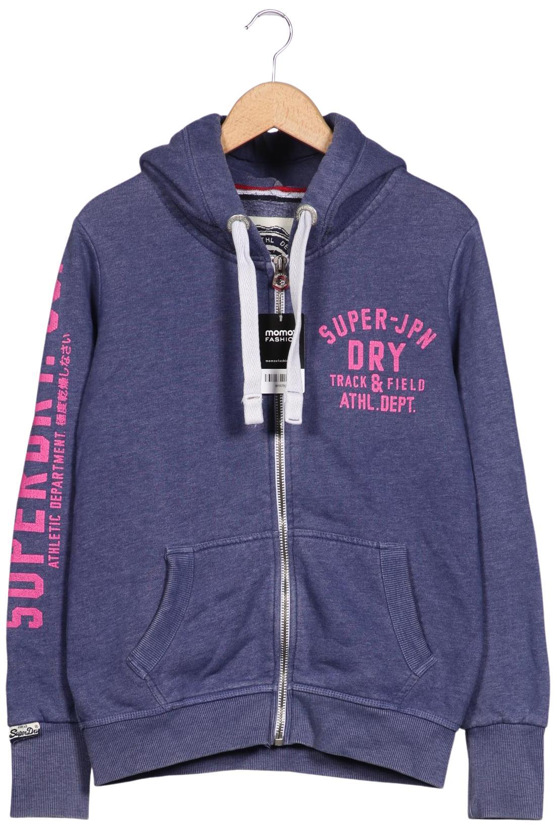 

Superdry Damen Kapuzenpullover, blau, Gr. 42