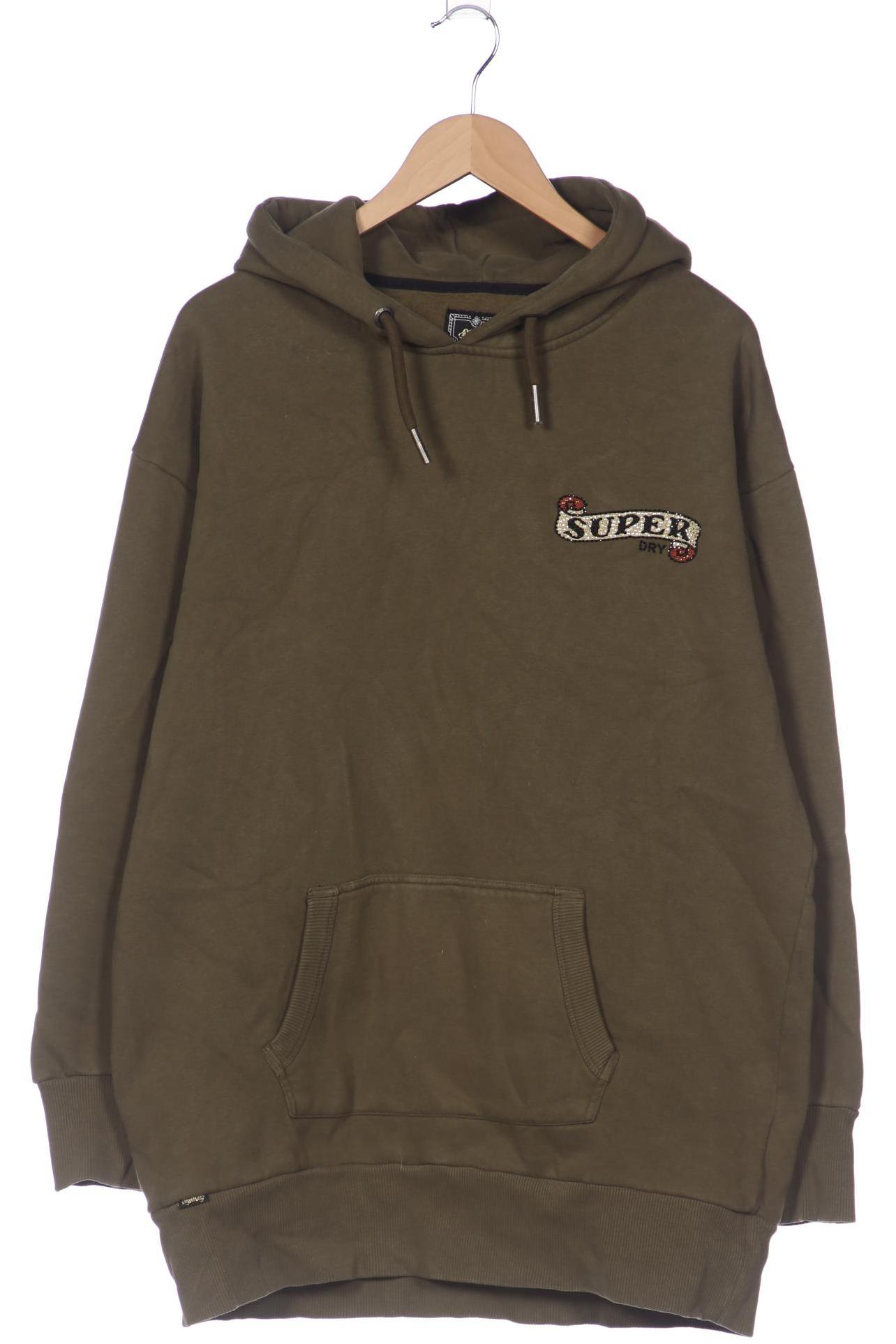 

Superdry Damen Kapuzenpullover, grün, Gr. 40