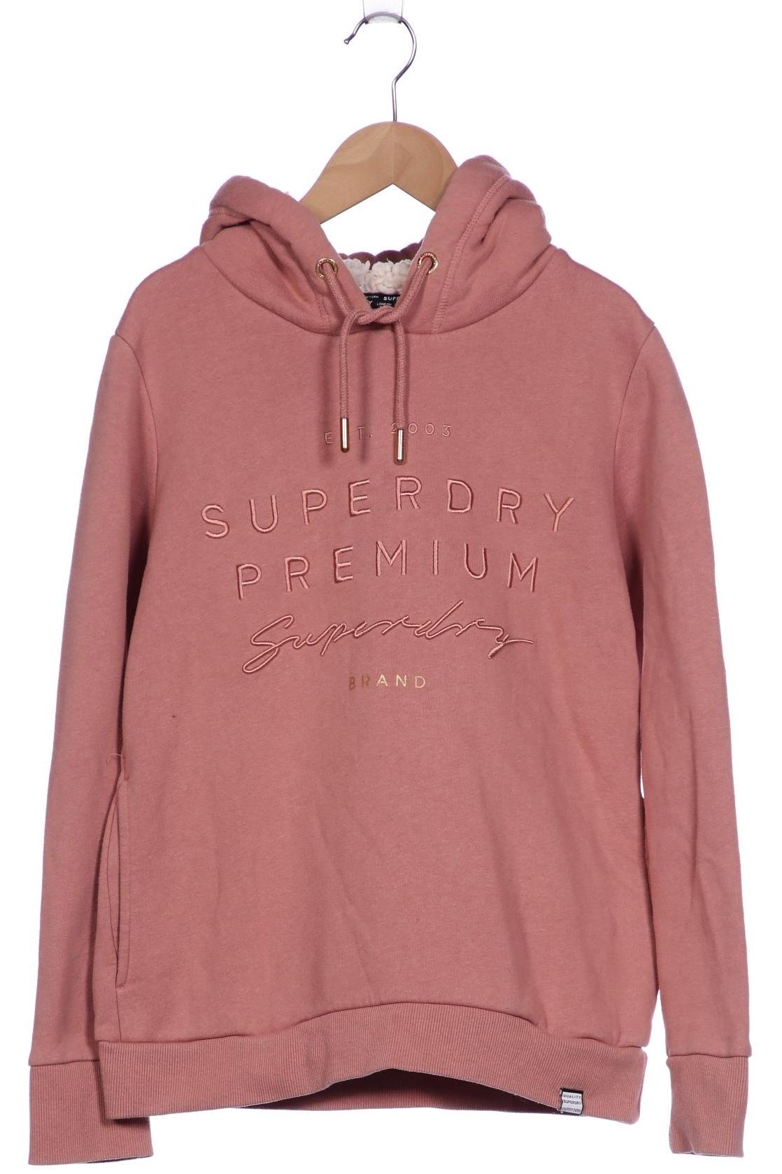 

Superdry Damen Kapuzenpullover, pink, Gr. 42