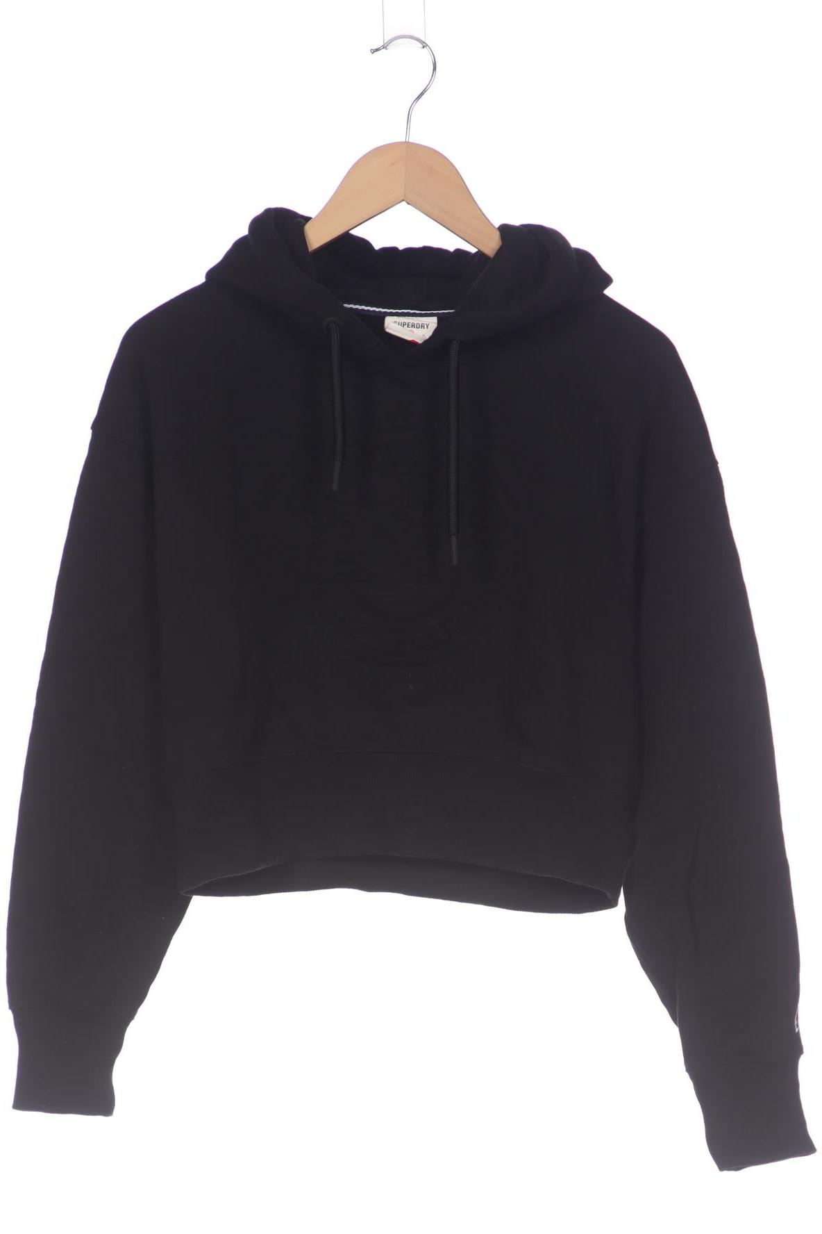 

Superdry Damen Kapuzenpullover, schwarz, Gr. 40