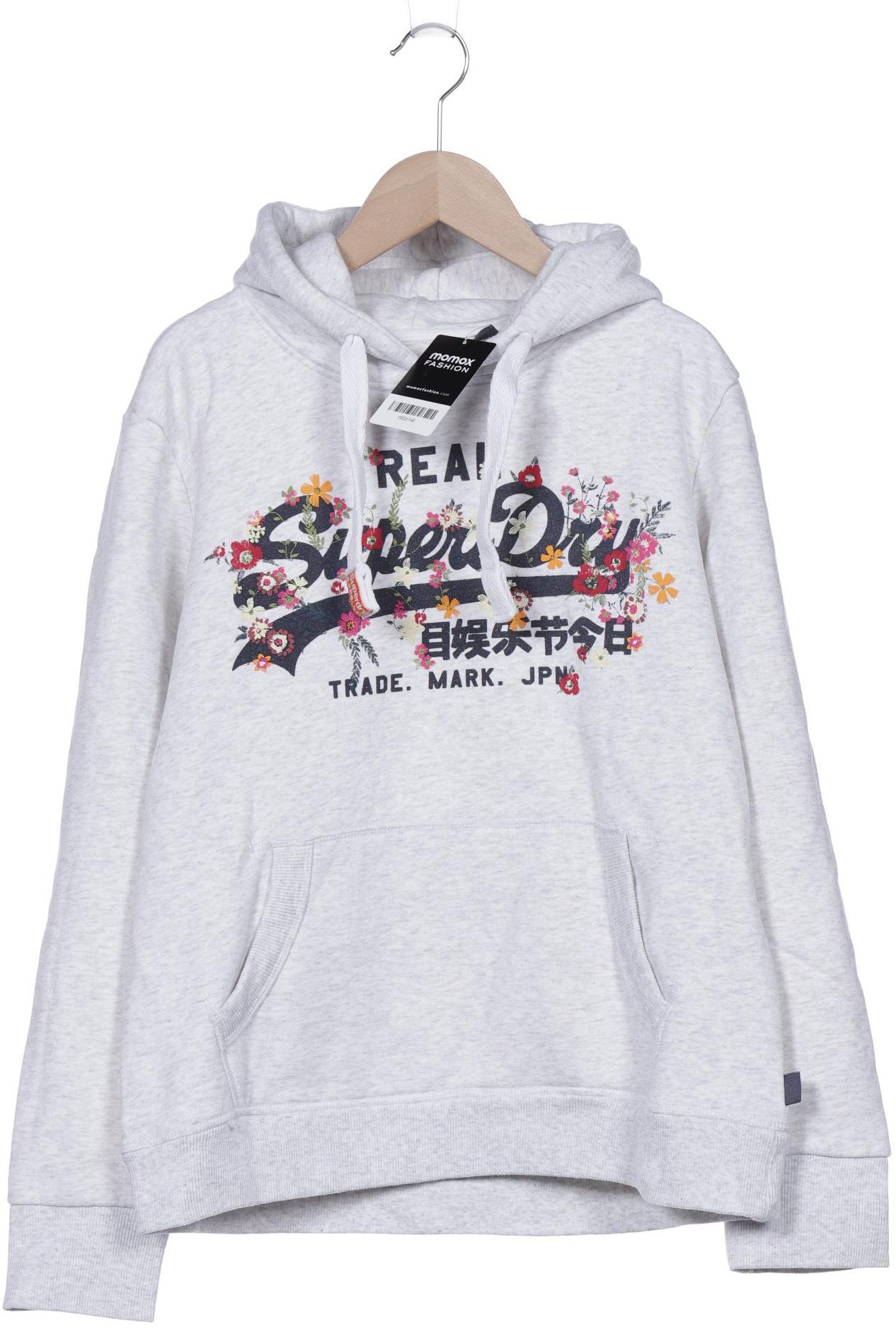 

Superdry Damen Kapuzenpullover, grau, Gr. 44