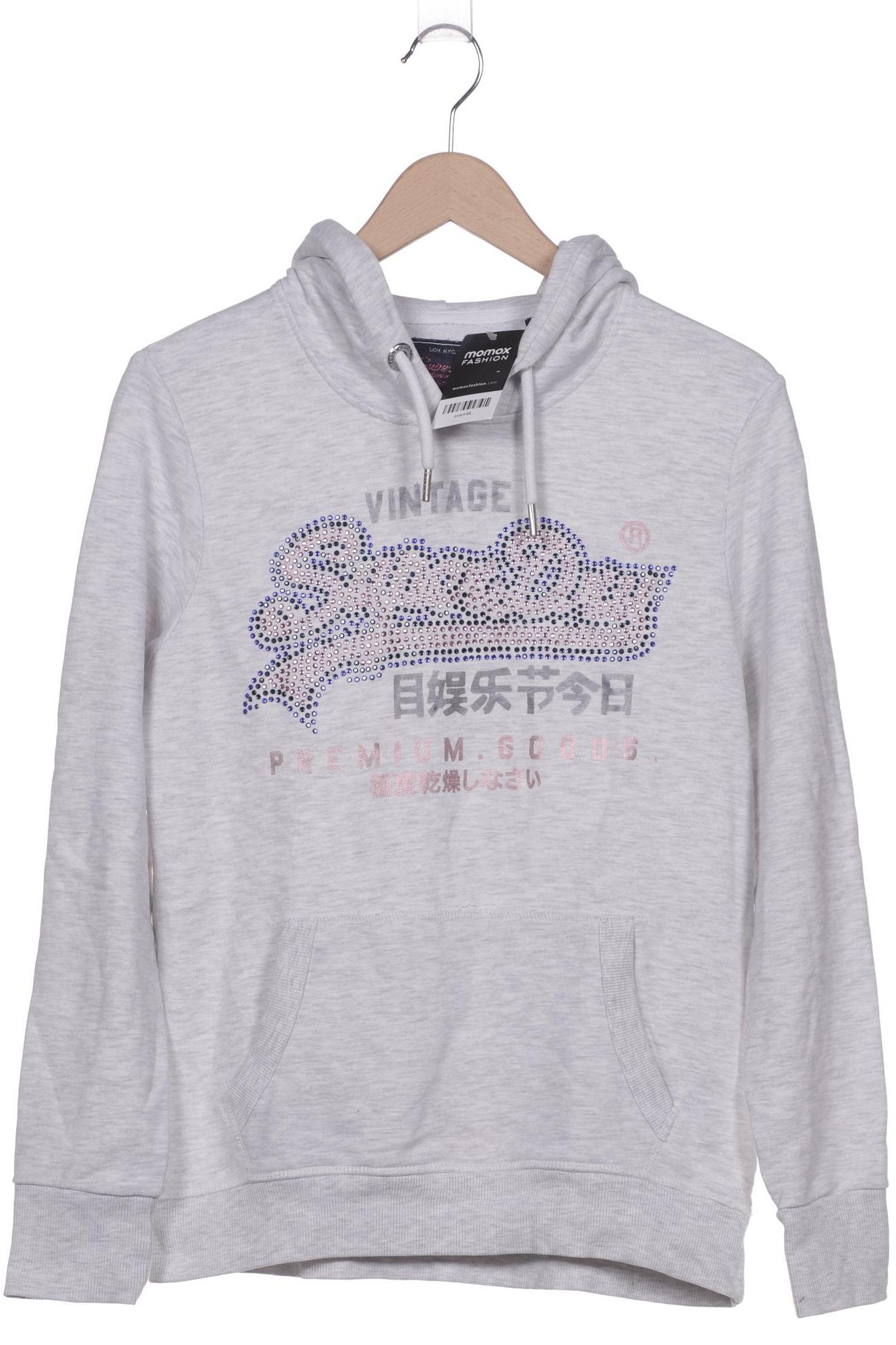 

Superdry Damen Kapuzenpullover, grau, Gr. 42