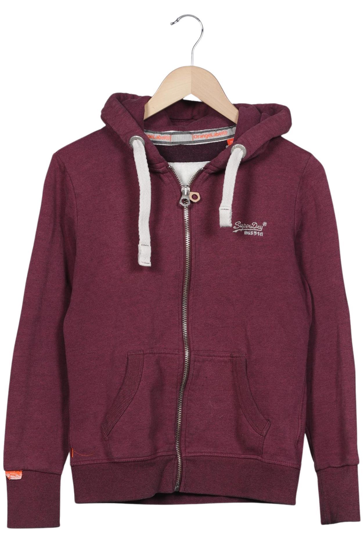 

Superdry Damen Kapuzenpullover, bordeaux, Gr. 42