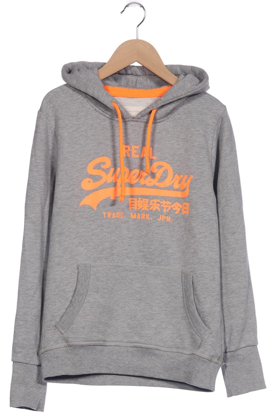 

Superdry Damen Kapuzenpullover, grau, Gr. 38