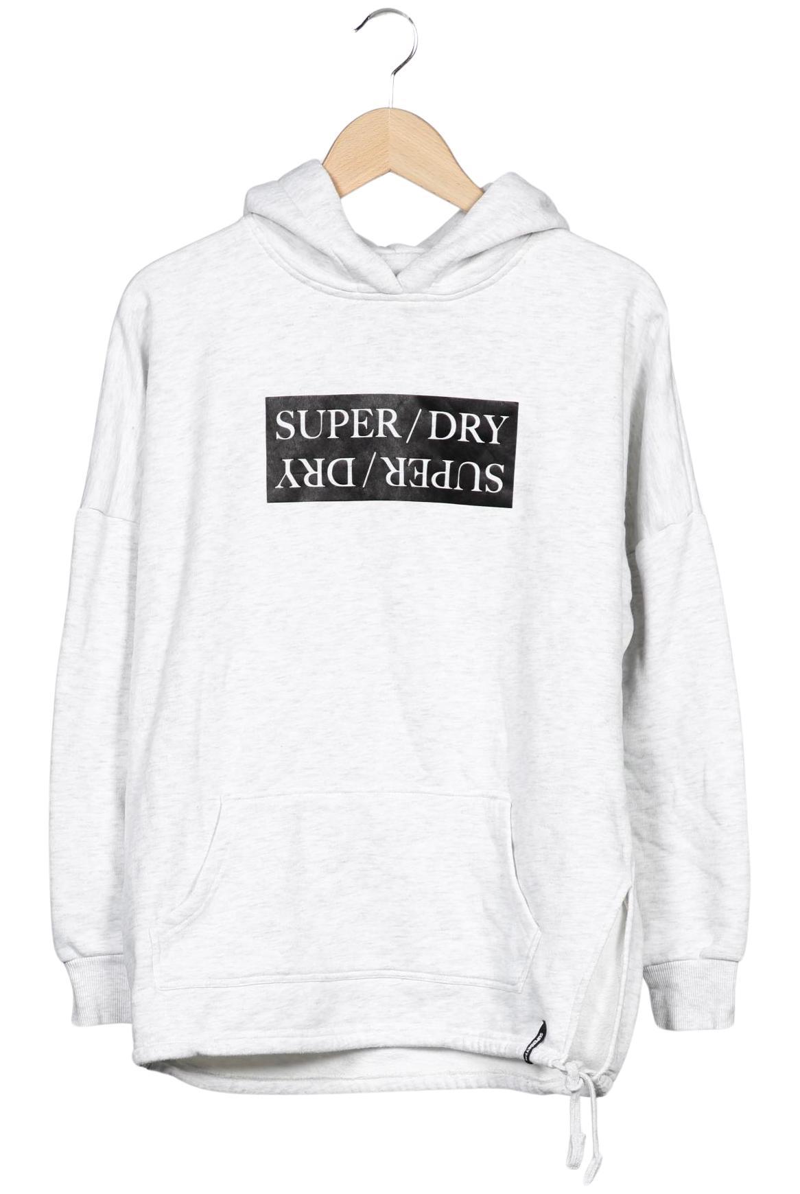 

Superdry Damen Kapuzenpullover, grau, Gr. 36