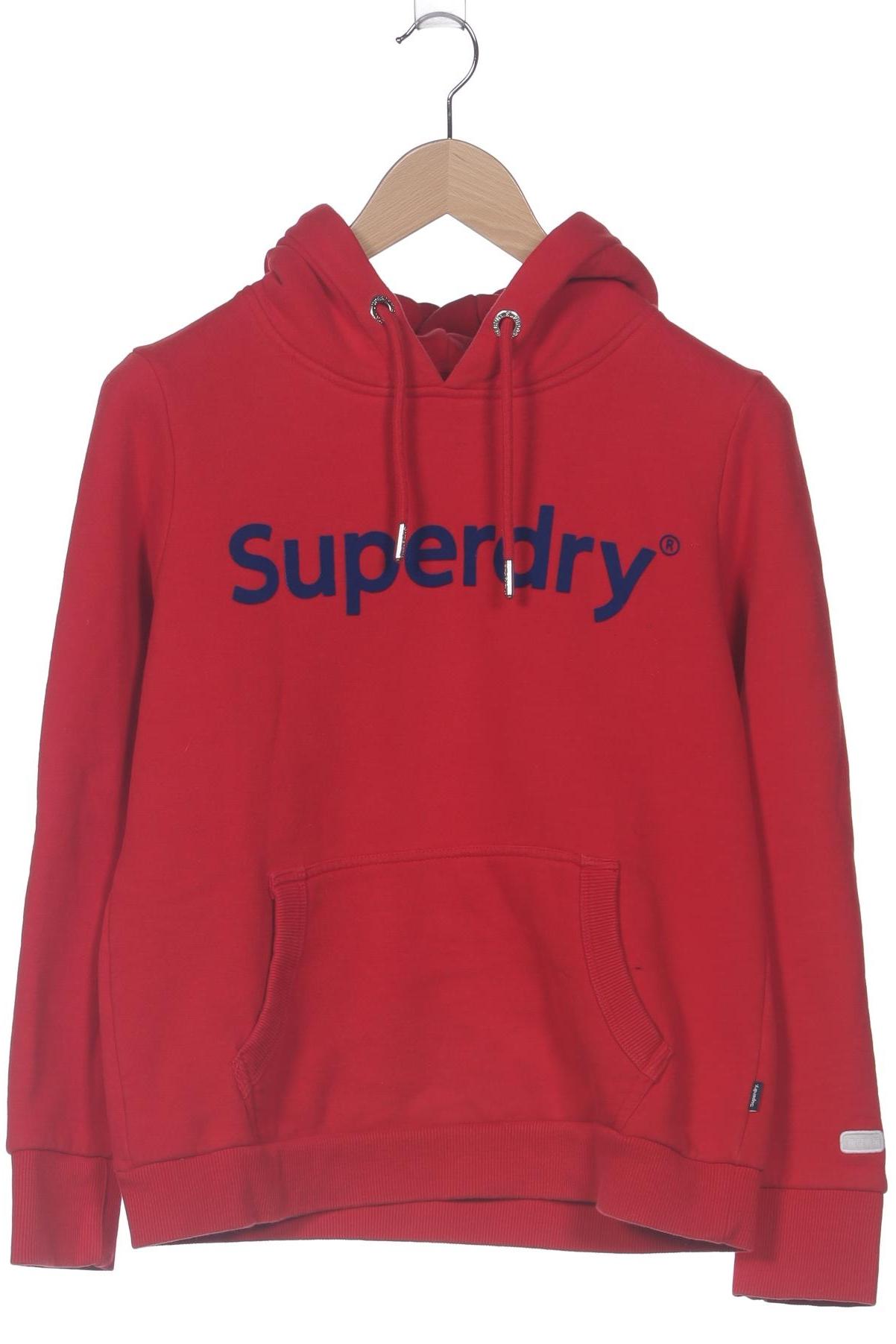 

Superdry Damen Kapuzenpullover, rot, Gr. 42