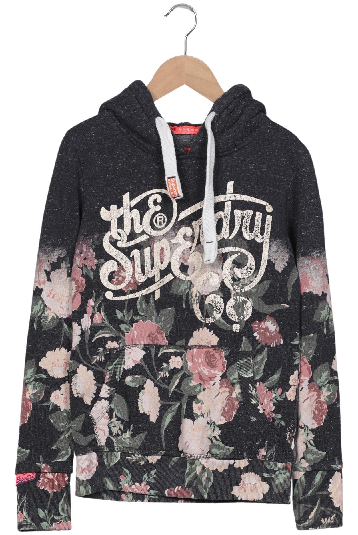 

Superdry Damen Kapuzenpullover, grau, Gr. 36