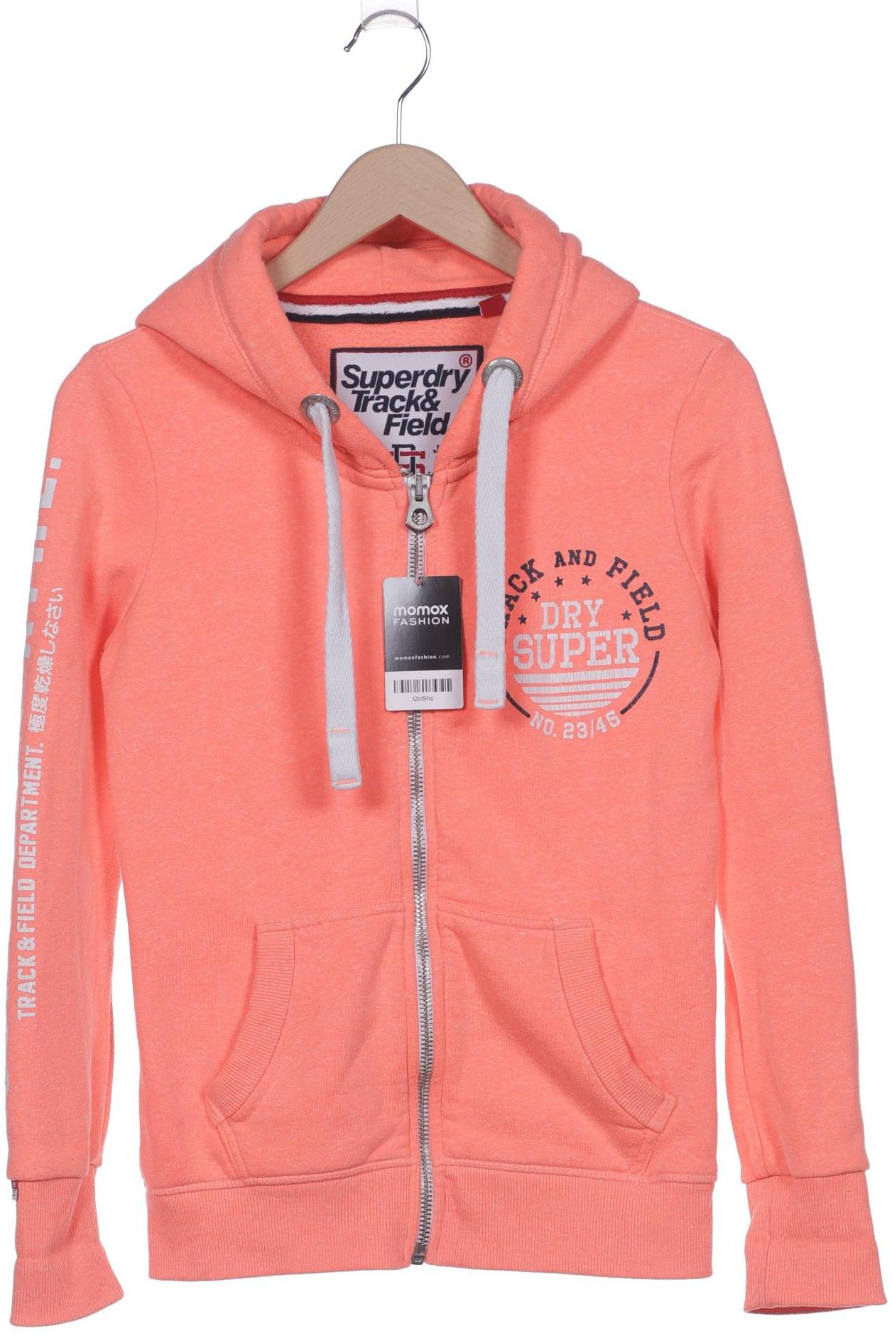 

Superdry Damen Kapuzenpullover, orange, Gr. 36