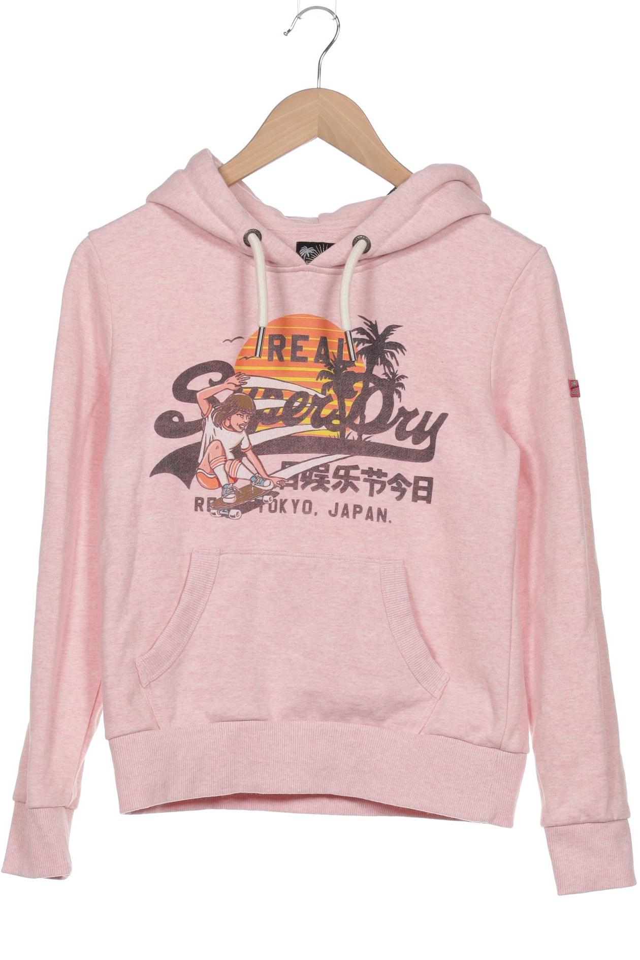 

Superdry Damen Kapuzenpullover, pink, Gr. 36