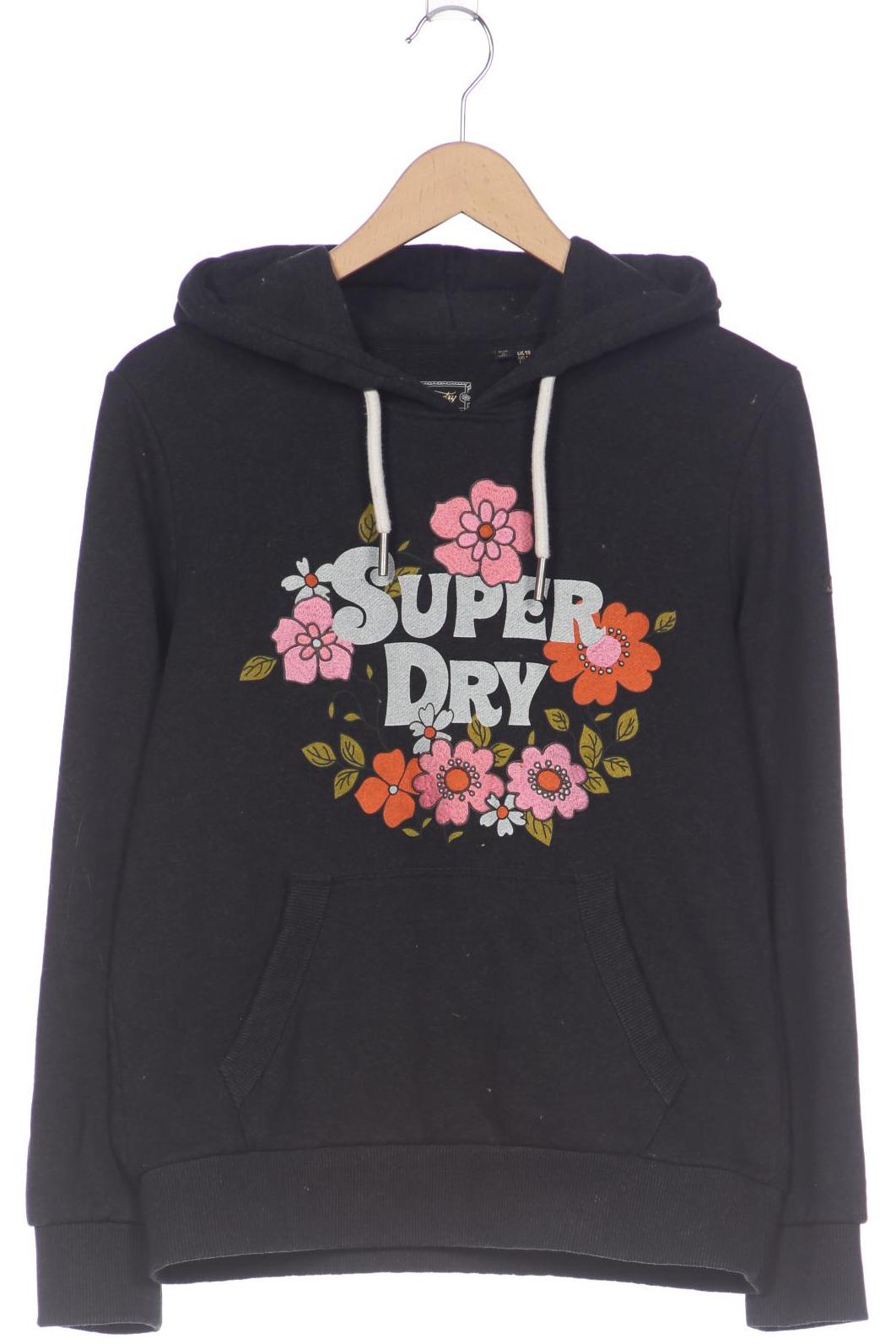 

Superdry Damen Kapuzenpullover, grau, Gr. 38