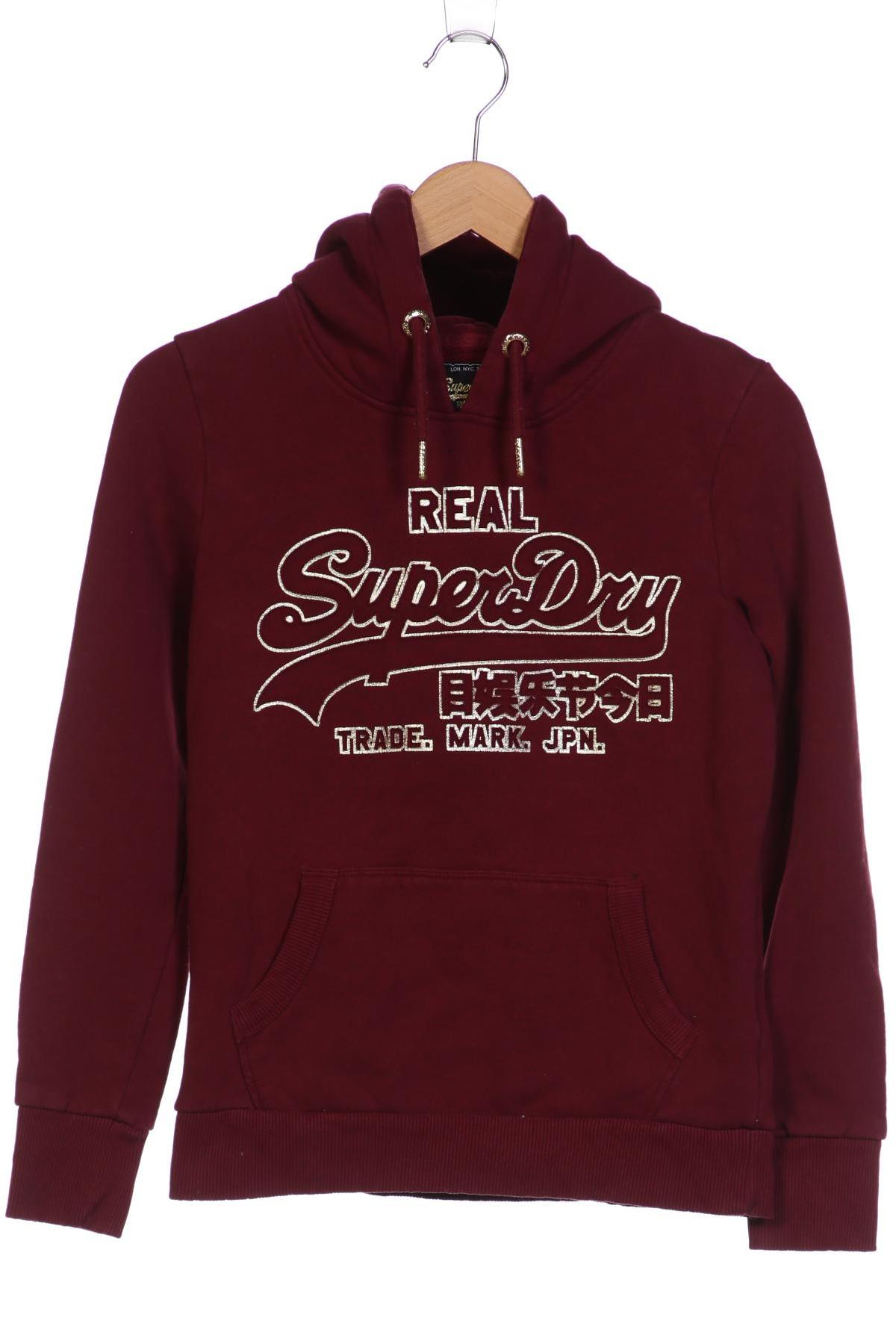 

Superdry Damen Kapuzenpullover, bordeaux