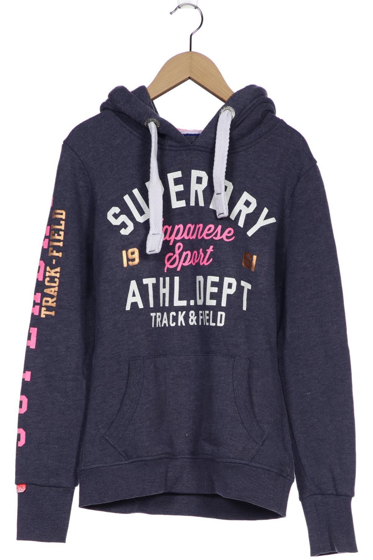 

Superdry Damen Kapuzenpullover, blau