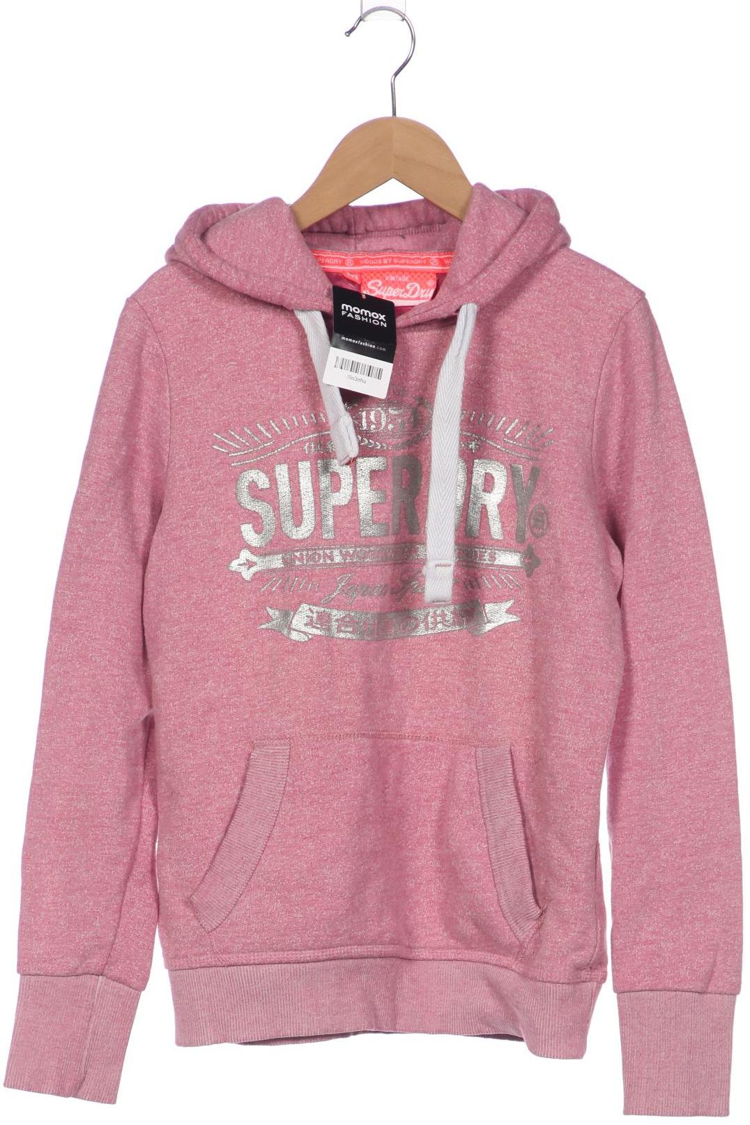 

Superdry Damen Kapuzenpullover, pink, Gr. 38