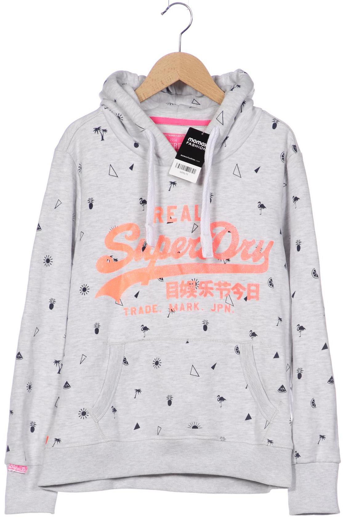

Superdry Damen Kapuzenpullover, grau