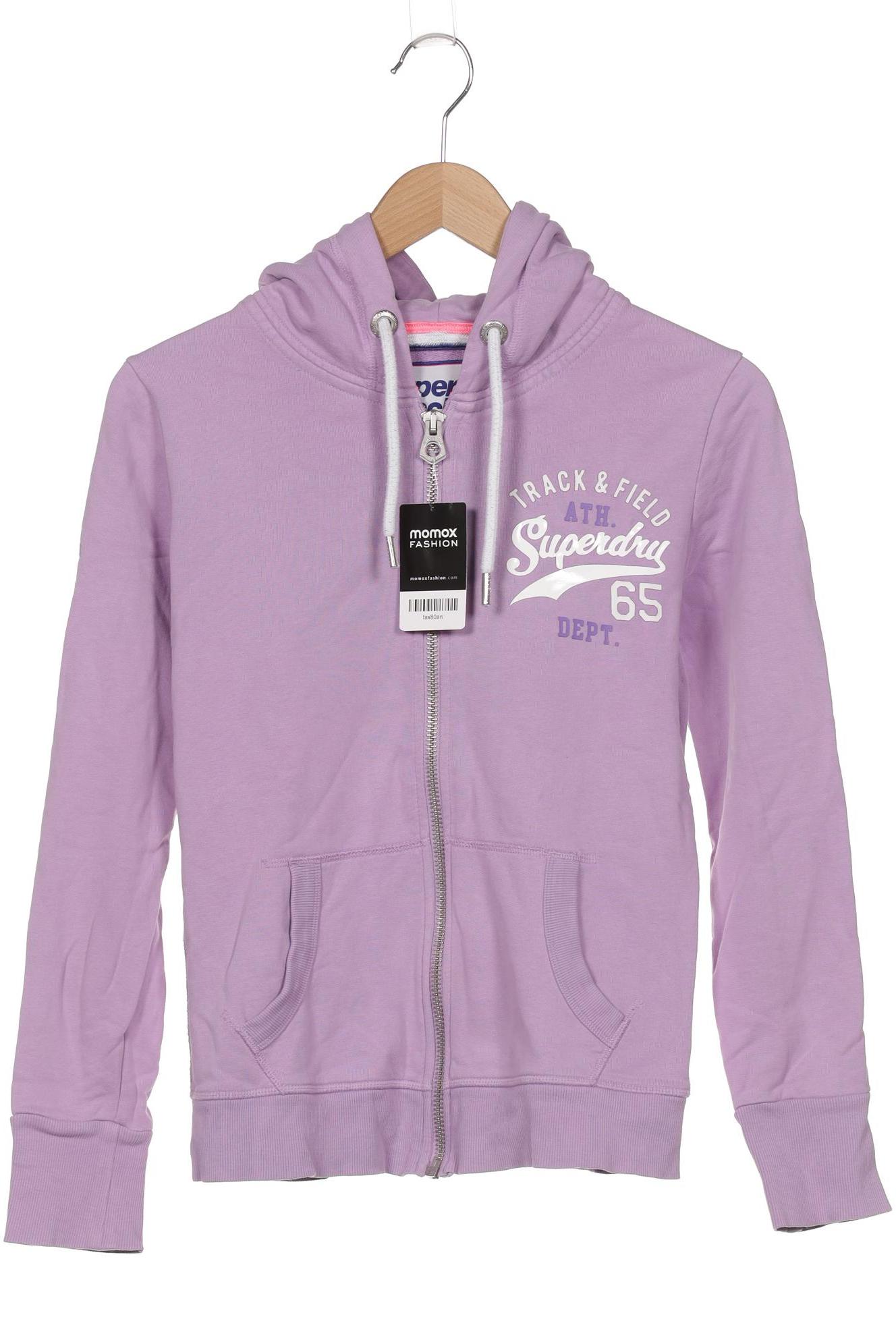 

Superdry Damen Kapuzenpullover, flieder, Gr. 36