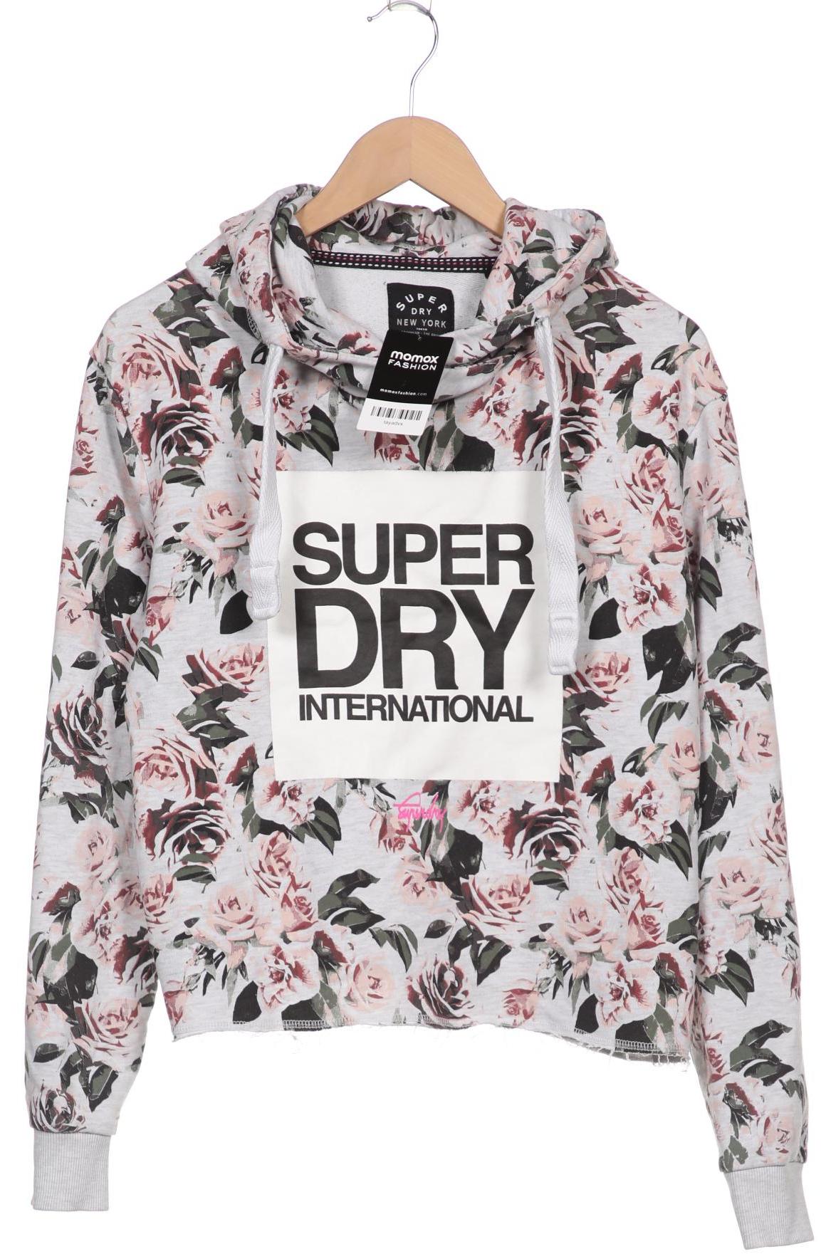 

Superdry Damen Kapuzenpullover, grau