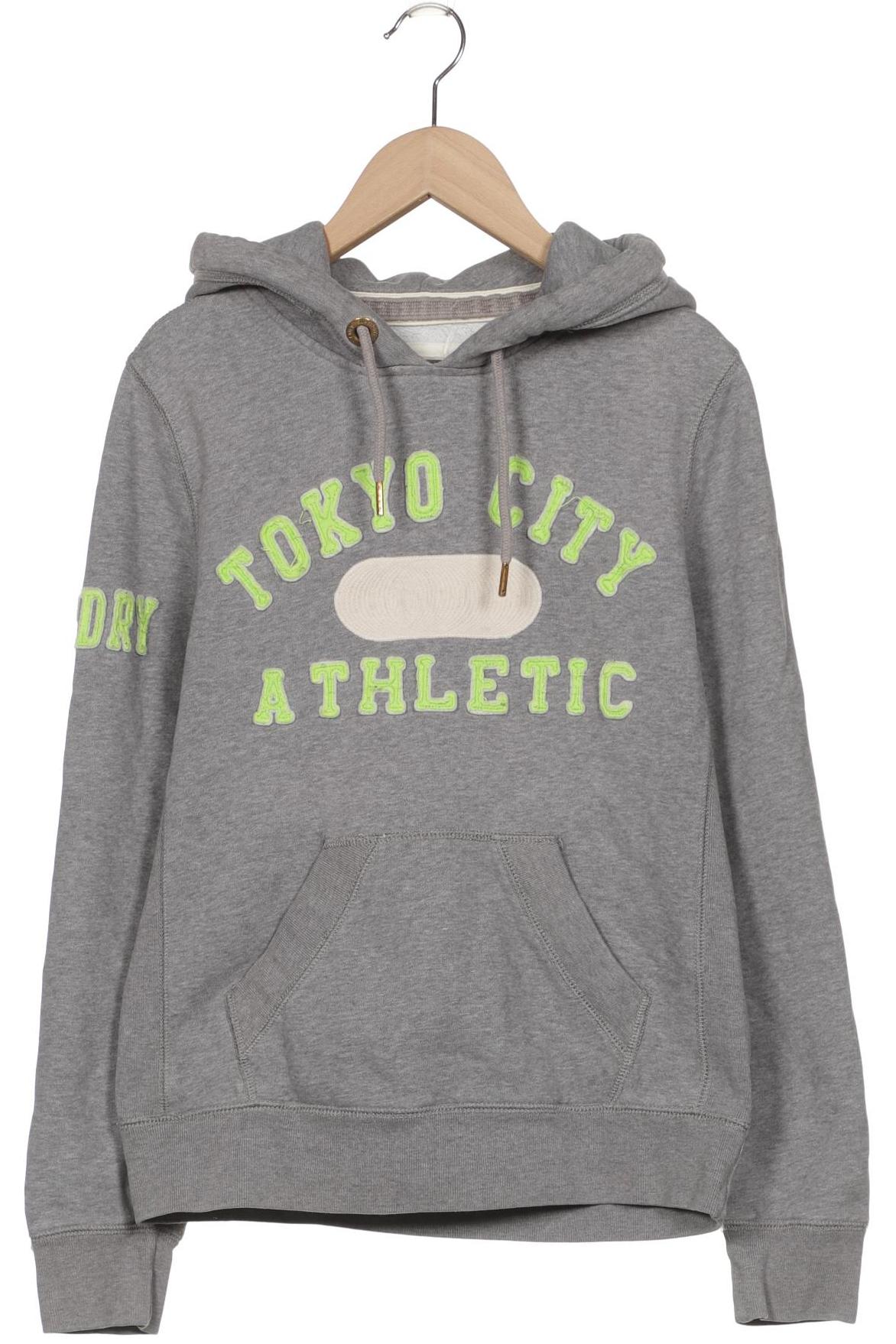

Superdry Damen Kapuzenpullover, grau, Gr. 38