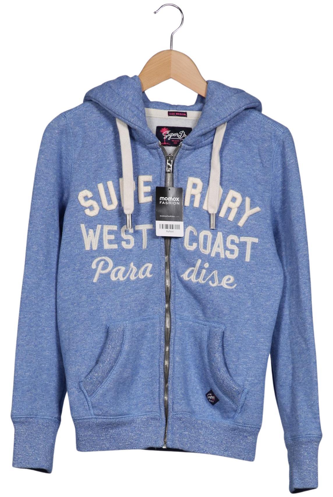 

Superdry Damen Kapuzenpullover, hellblau, Gr. 38