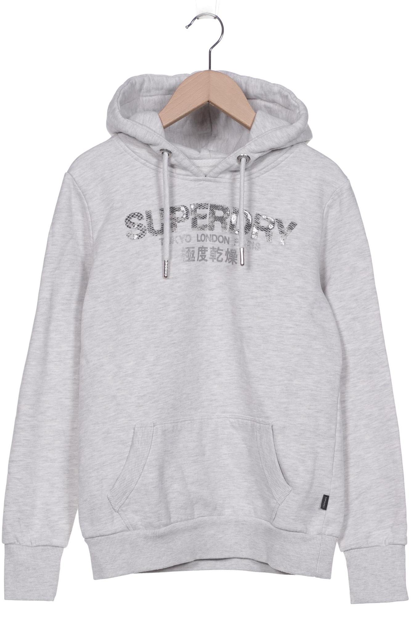 

Superdry Damen Kapuzenpullover, grau