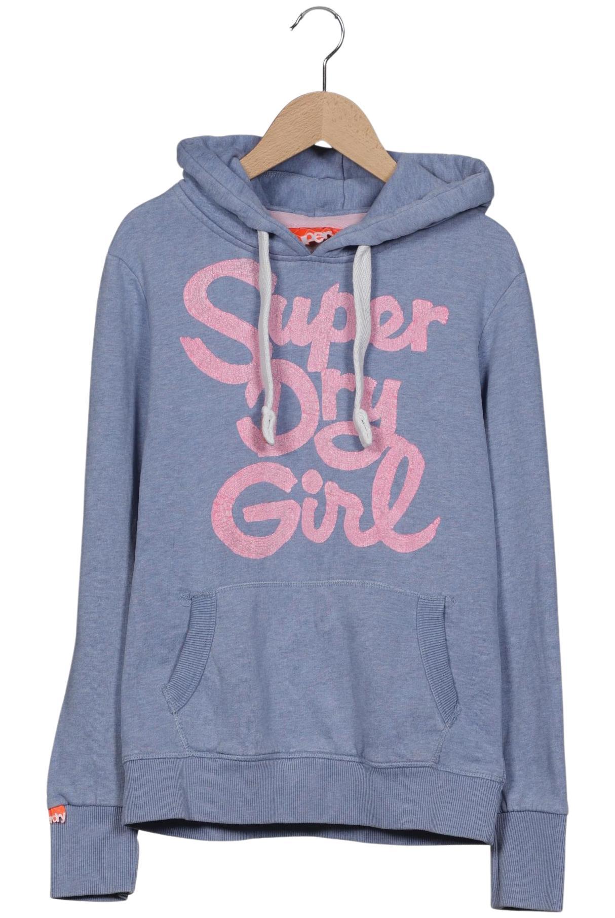 

Superdry Damen Kapuzenpullover, hellblau, Gr. 38