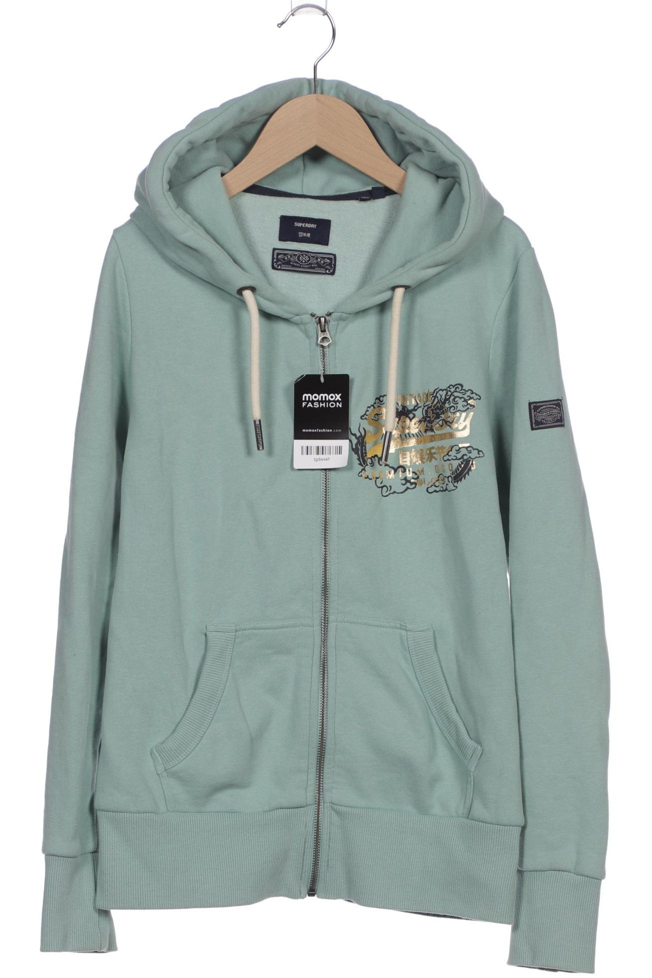 

Superdry Damen Kapuzenpullover, hellgrün, Gr. 38